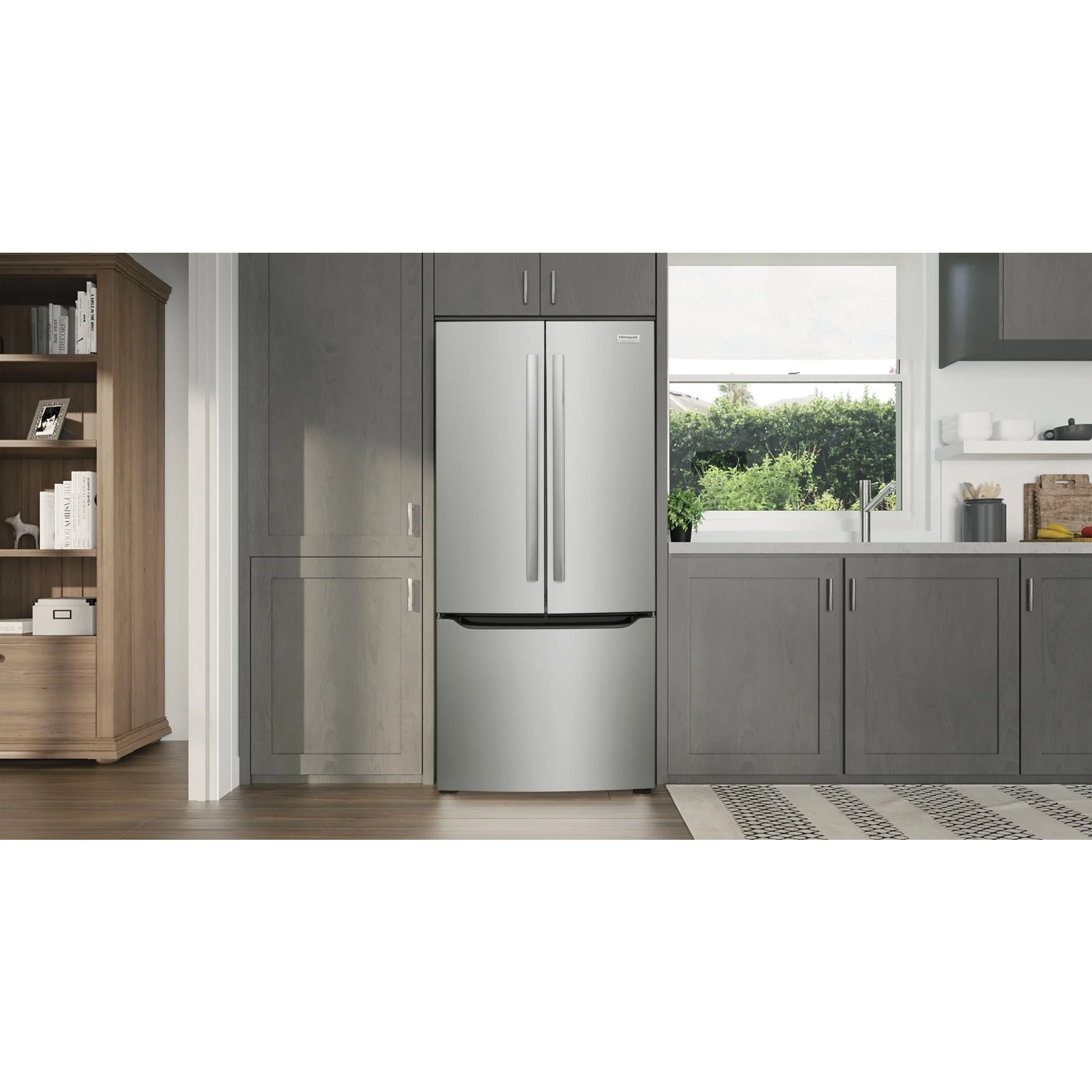 Frigidaire Gallery 20 Cu. Ft. Standard-Depth French Door Refrigerator - Stainless Steel ( GRFN2023AF ) - Image 21