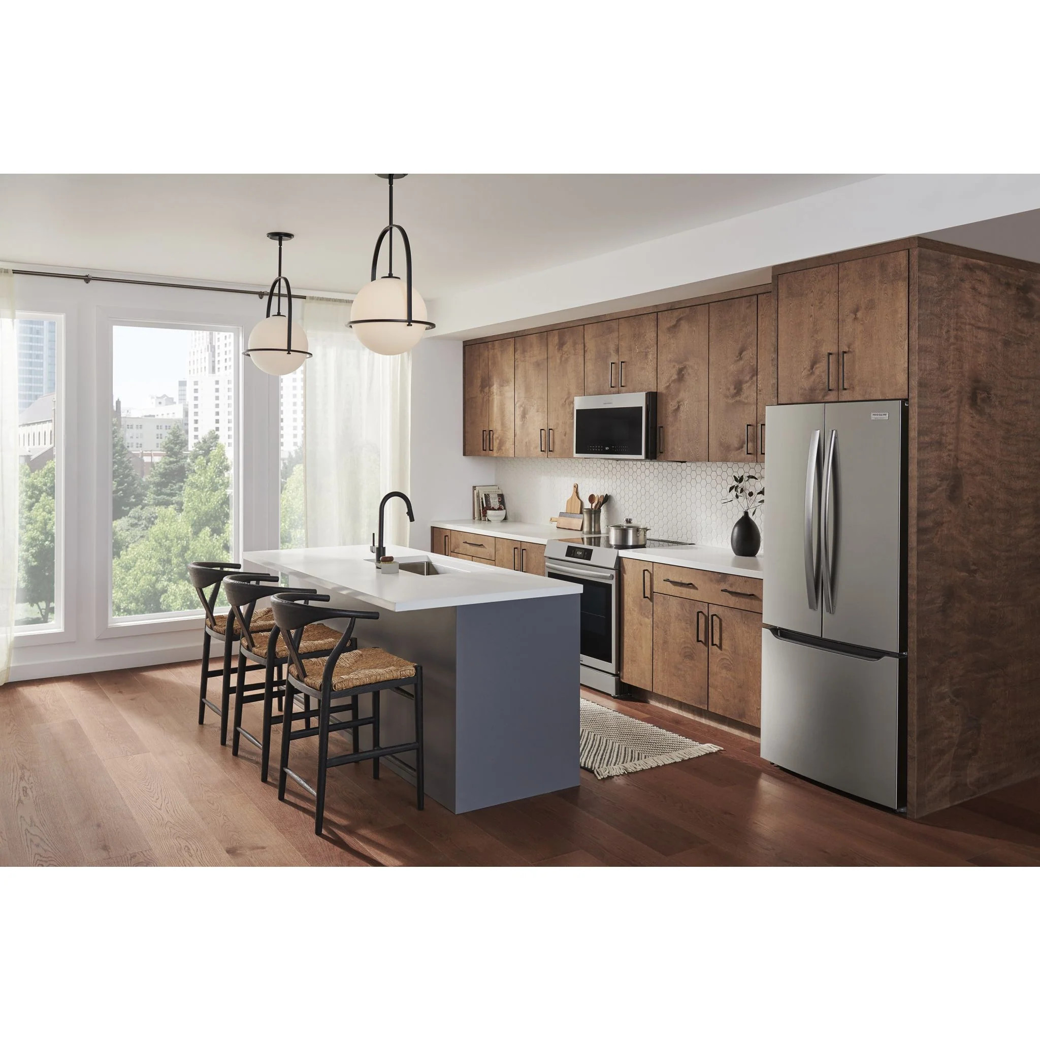 Frigidaire Gallery 20 Cu. Ft. Standard-Depth French Door Refrigerator - Stainless Steel ( GRFN2023AF ) - Image 23