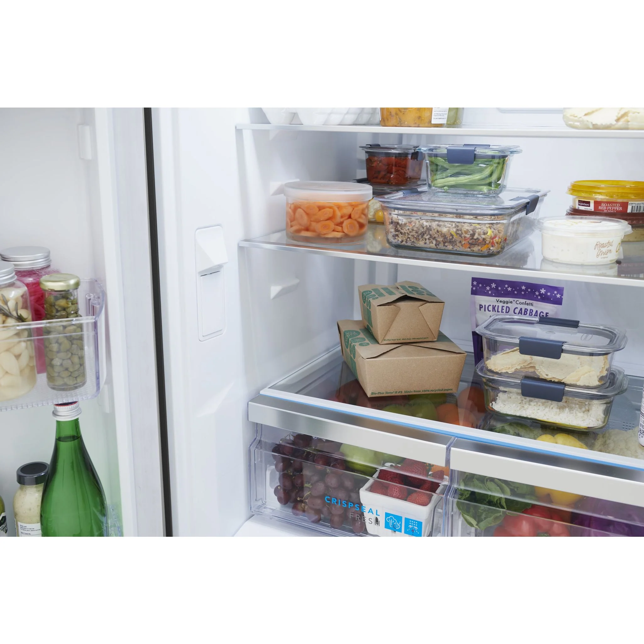 Frigidaire Gallery 20 Cu. Ft. Standard-Depth French Door Refrigerator - Stainless Steel ( GRFN2023AF ) - Image 9