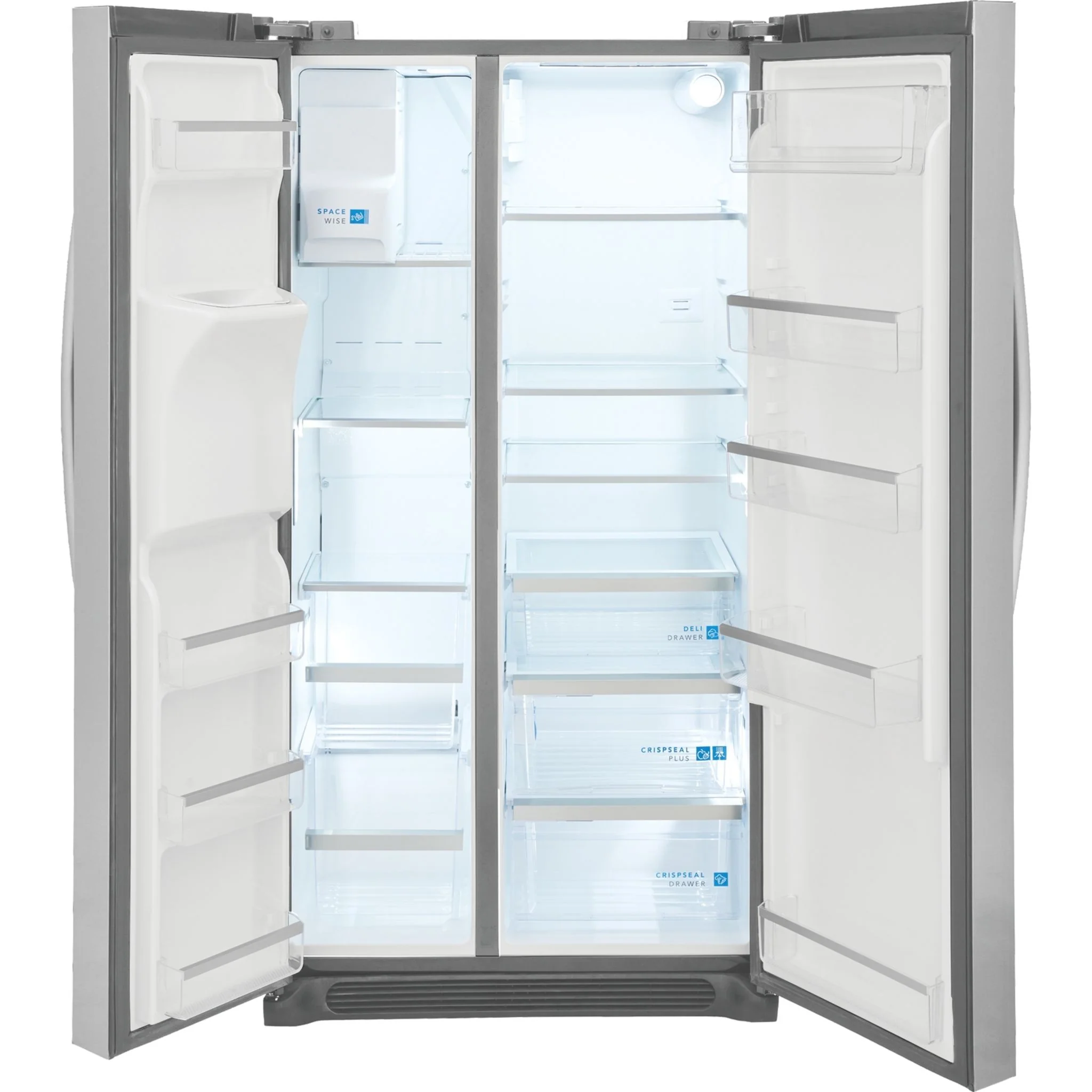 Frigidaire Gallery 22 Cu. Ft. 36" Counter Depth Side by Side Refrigerator - Stainless Steel ( GRSC2352AF ) - Image 3