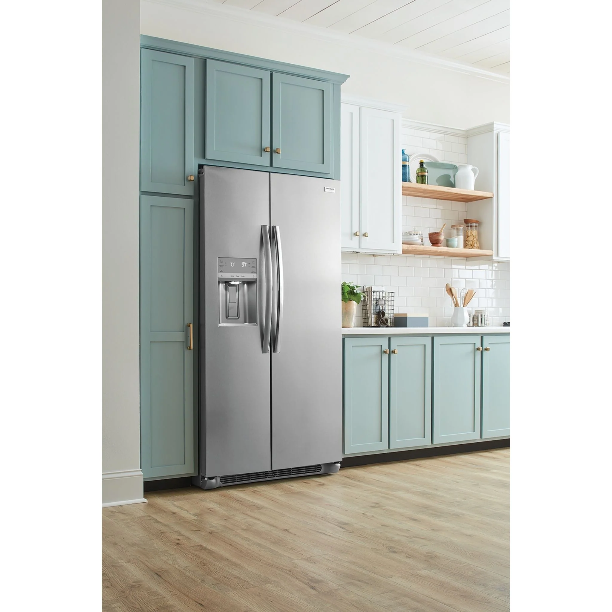 Frigidaire Gallery 22 Cu. Ft. 36" Counter Depth Side by Side Refrigerator - Stainless Steel ( GRSC2352AF ) - Image 9