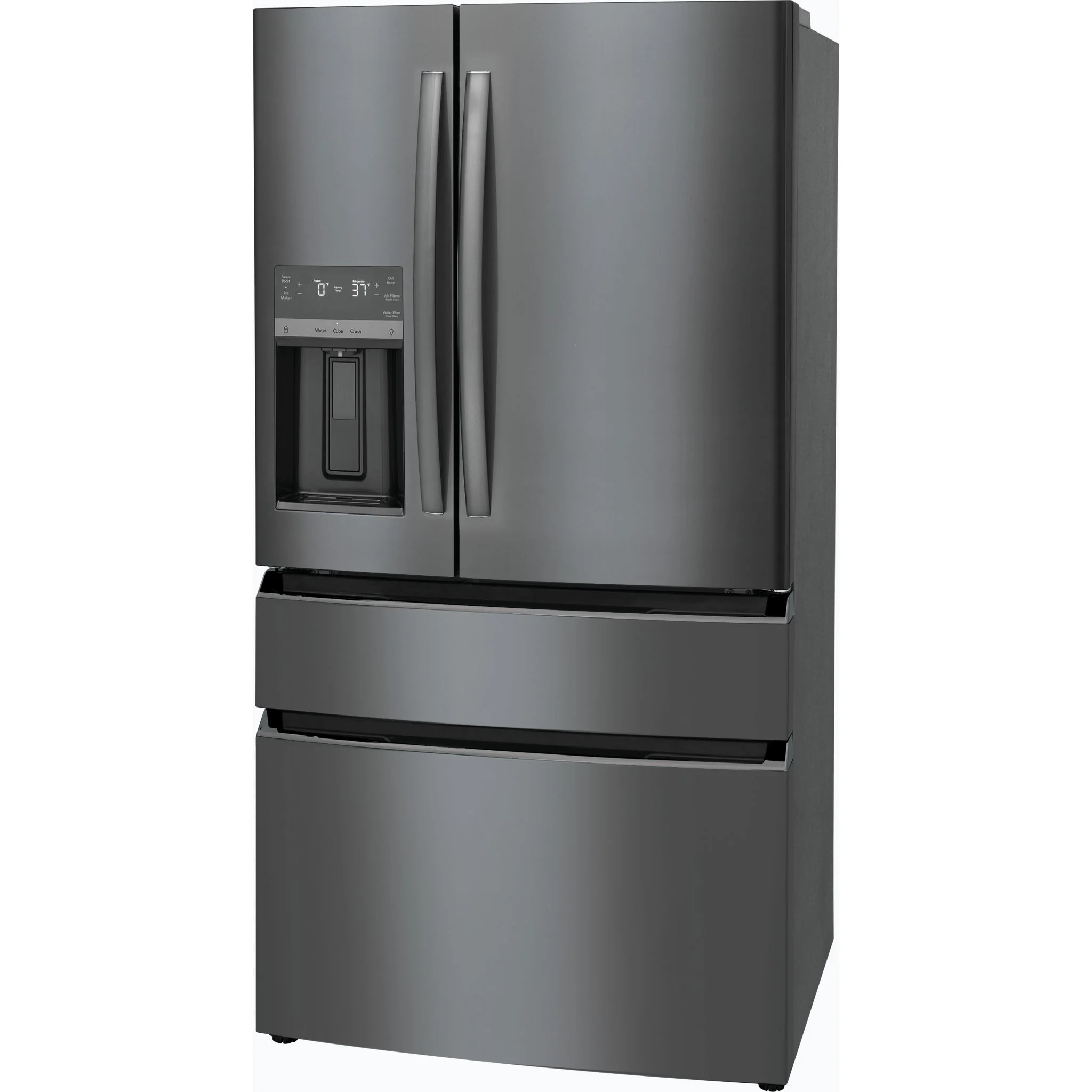 Frigidaire Gallery 22 Cu. Ft. Counter-Depth 4-Door French Door Refrigerator - Black Stainless ( GRMC2273CD ) - Image 5