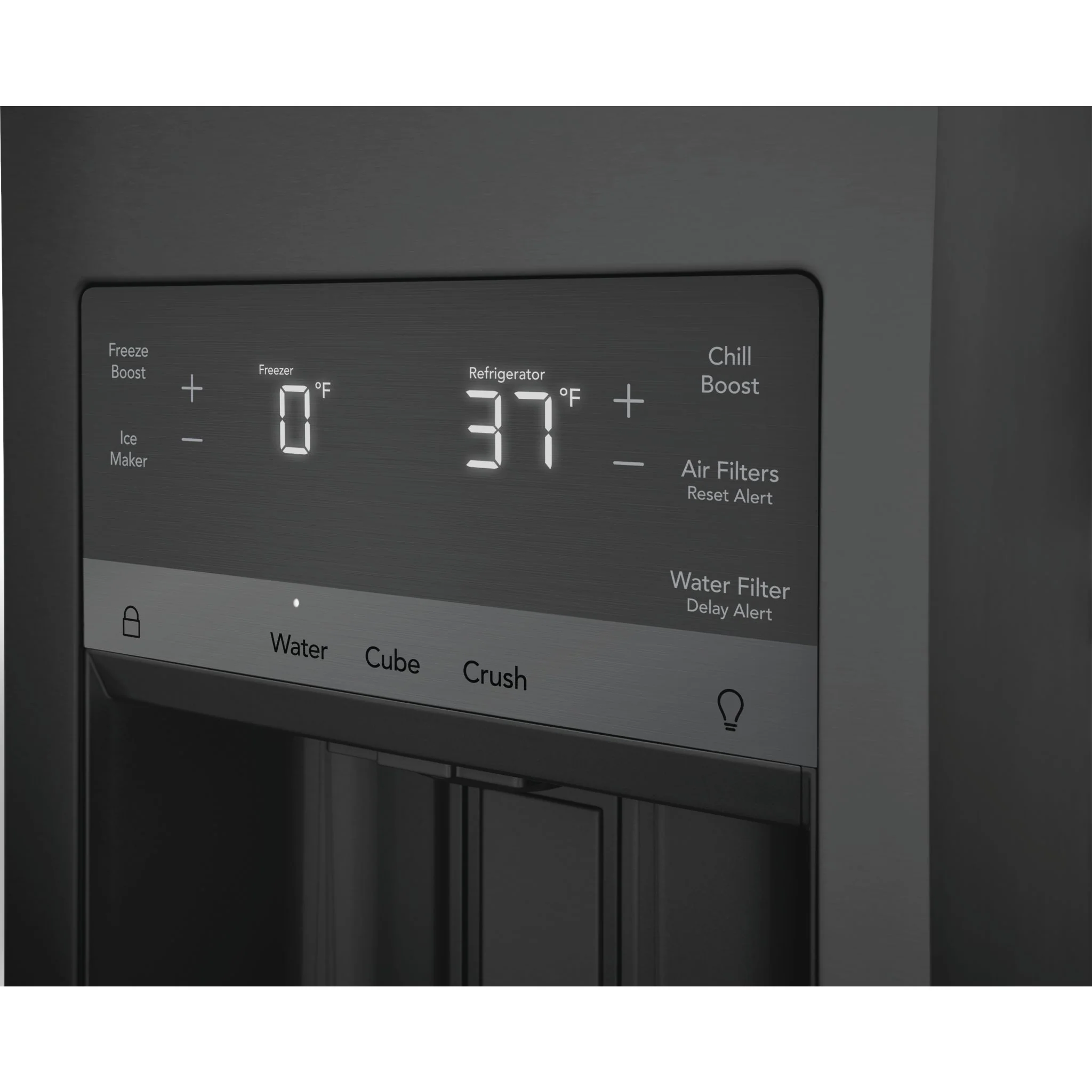 Frigidaire Gallery 22 Cu. Ft. Counter-Depth 4-Door French Door Refrigerator - Black Stainless ( GRMC2273CD ) - Image 6