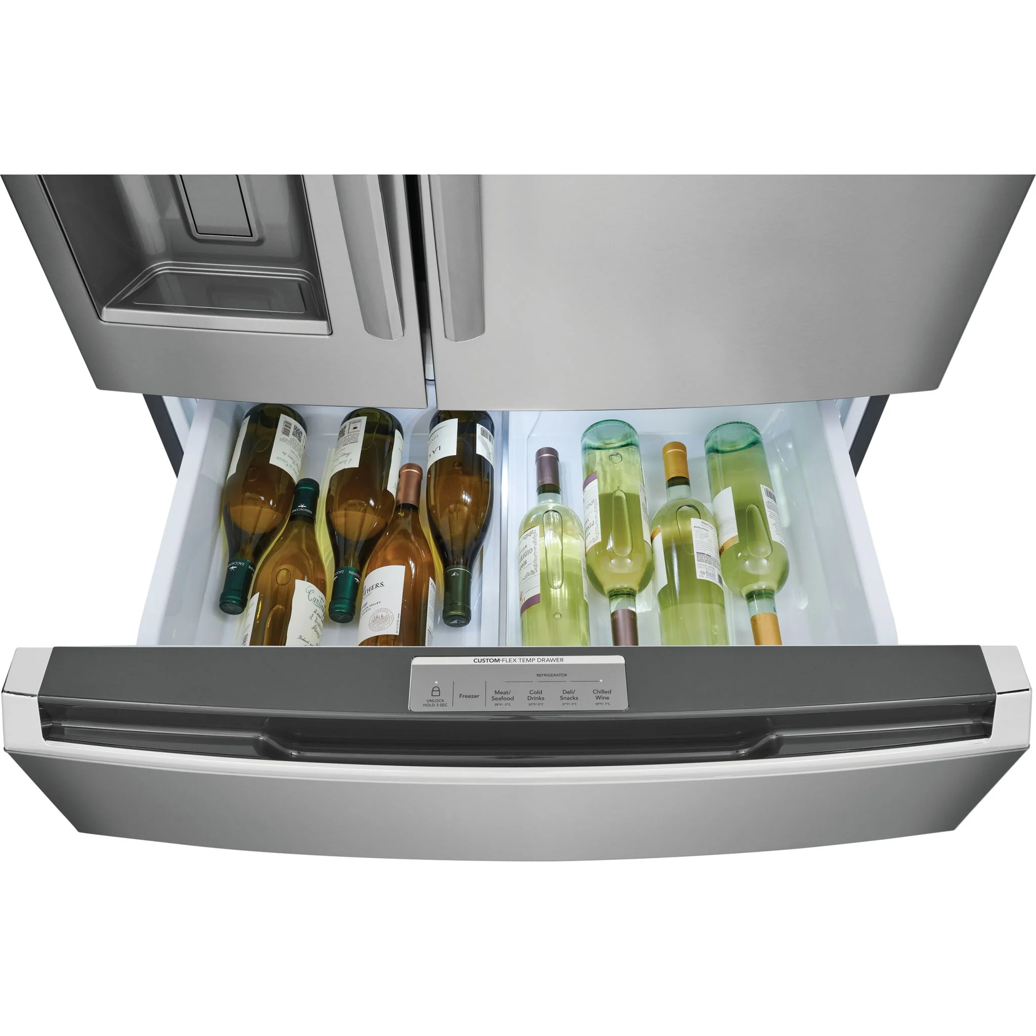 Frigidaire Gallery 22 Cu. Ft. Counter-Depth 4-Door French Door Refrigerator - Stainless Steel ( GRMC2273CF ) - Image 18