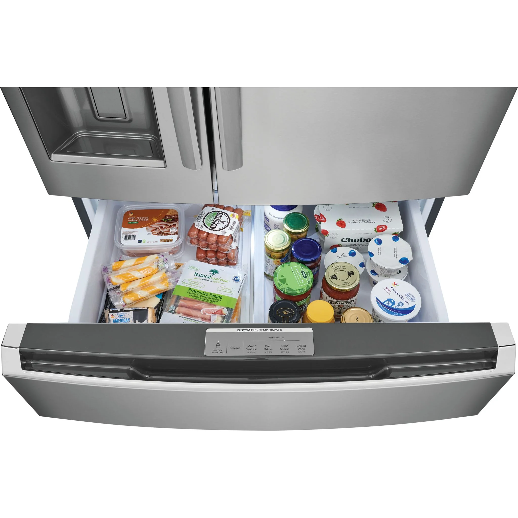 Frigidaire Gallery 22 Cu. Ft. Counter-Depth 4-Door French Door Refrigerator - Stainless Steel ( GRMC2273CF ) - Image 22