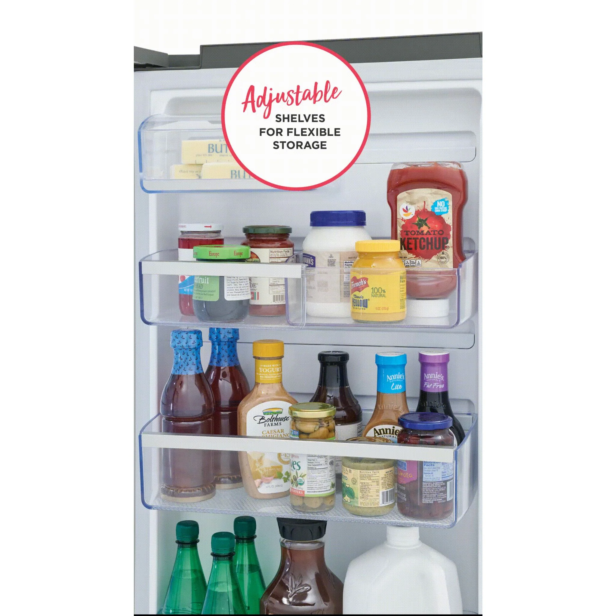 Frigidaire Gallery 22 Cu. Ft. Counter-Depth 4-Door French Door Refrigerator - Stainless Steel ( GRMC2273CF ) - Image 23