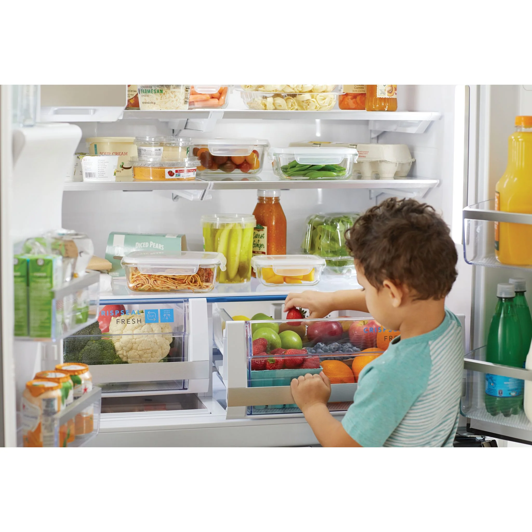 Frigidaire Gallery 22 Cu. Ft. Counter-Depth 4-Door French Door Refrigerator - Stainless Steel ( GRMC2273CF ) - Image 25