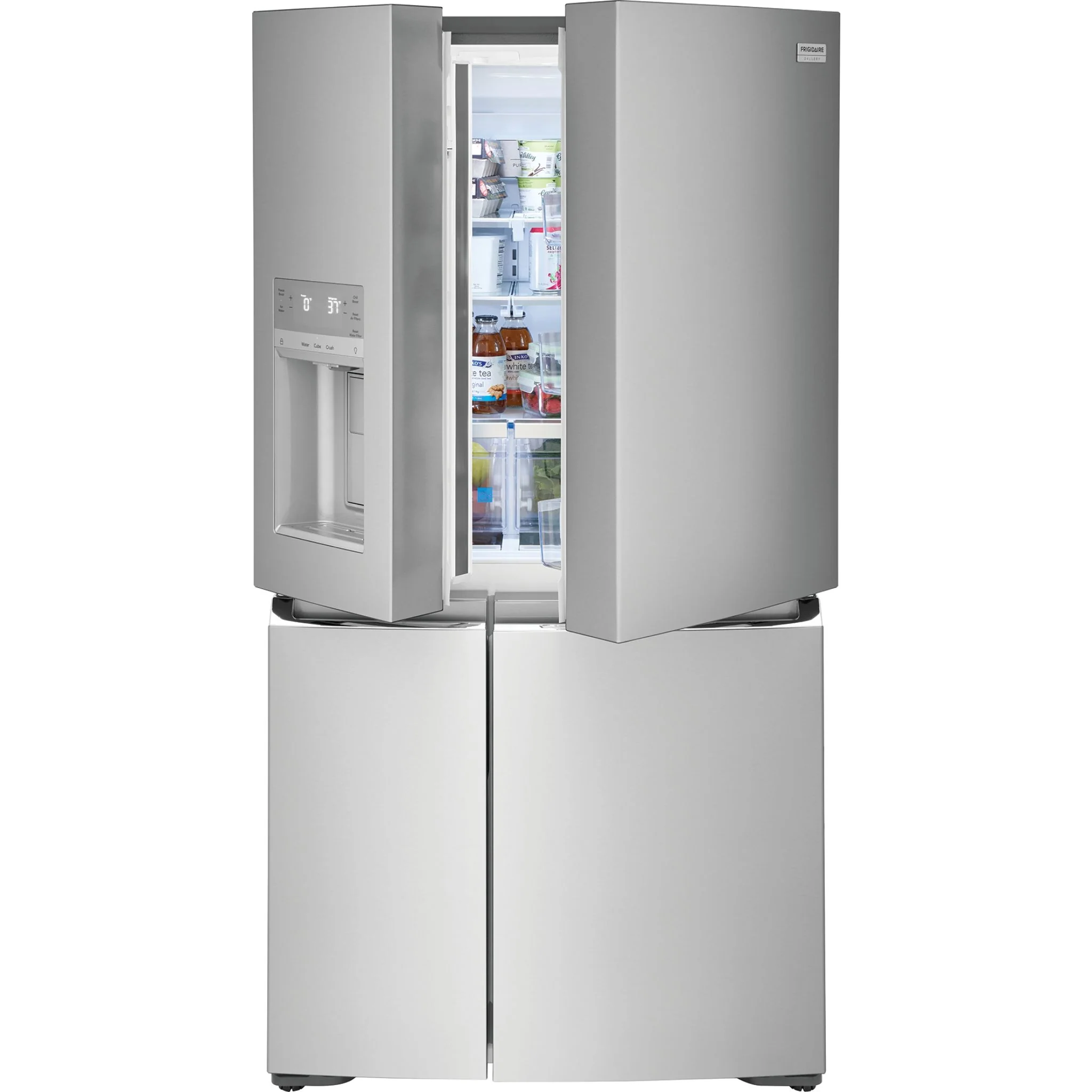 Frigidaire Gallery 22 Cu. Ft. Counter-Depth 4-Door Refrigerator - Stainless Steel ( GRQC2255BF ) - Image 11