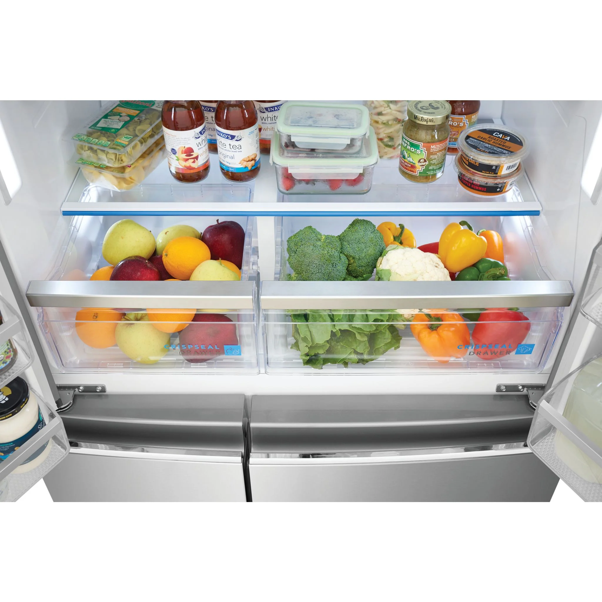 Frigidaire Gallery 22 Cu. Ft. Counter-Depth 4-Door Refrigerator - Stainless Steel ( GRQC2255BF ) - Image 12
