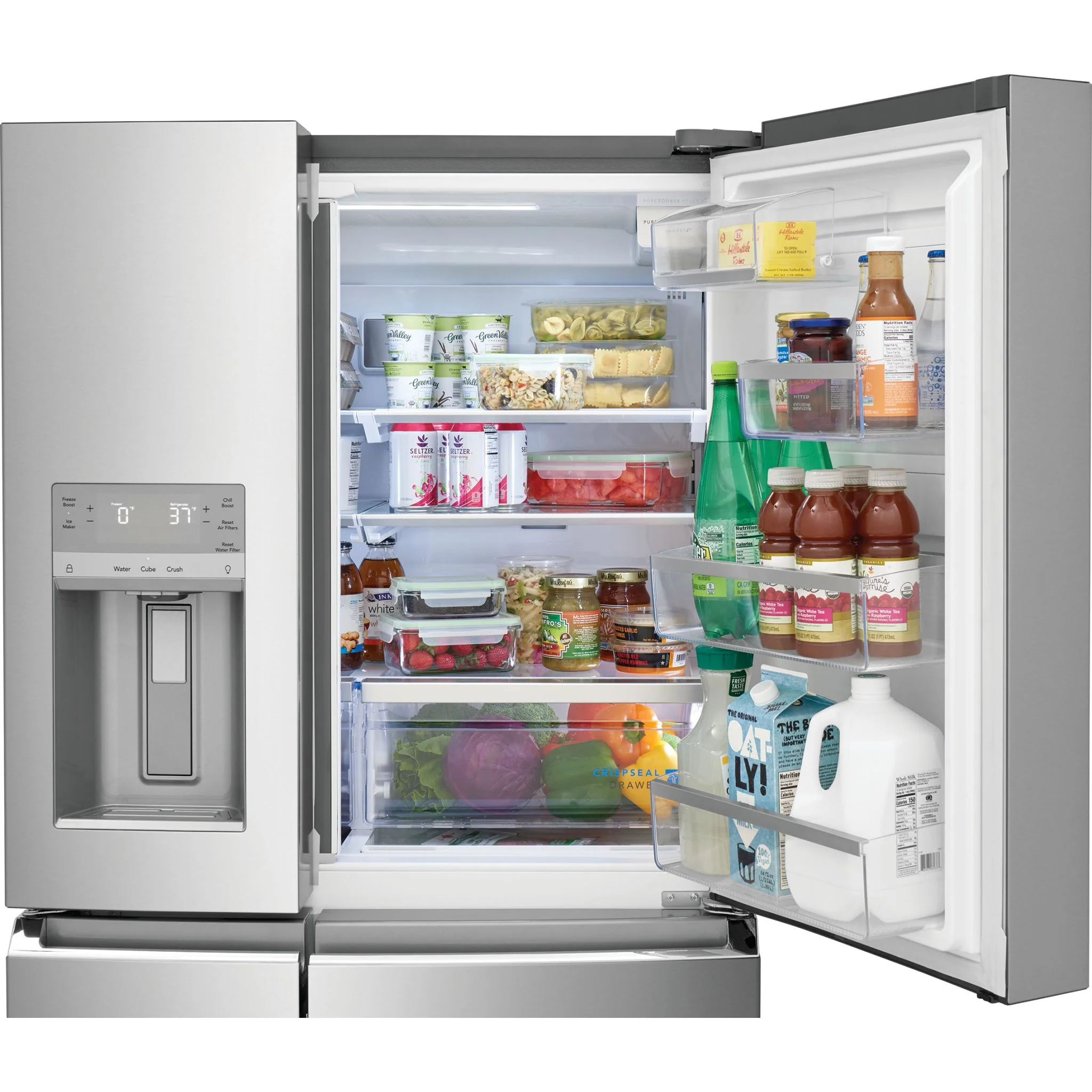 Frigidaire Gallery 22 Cu. Ft. Counter-Depth 4-Door Refrigerator - Stainless Steel ( GRQC2255BF ) - Image 16