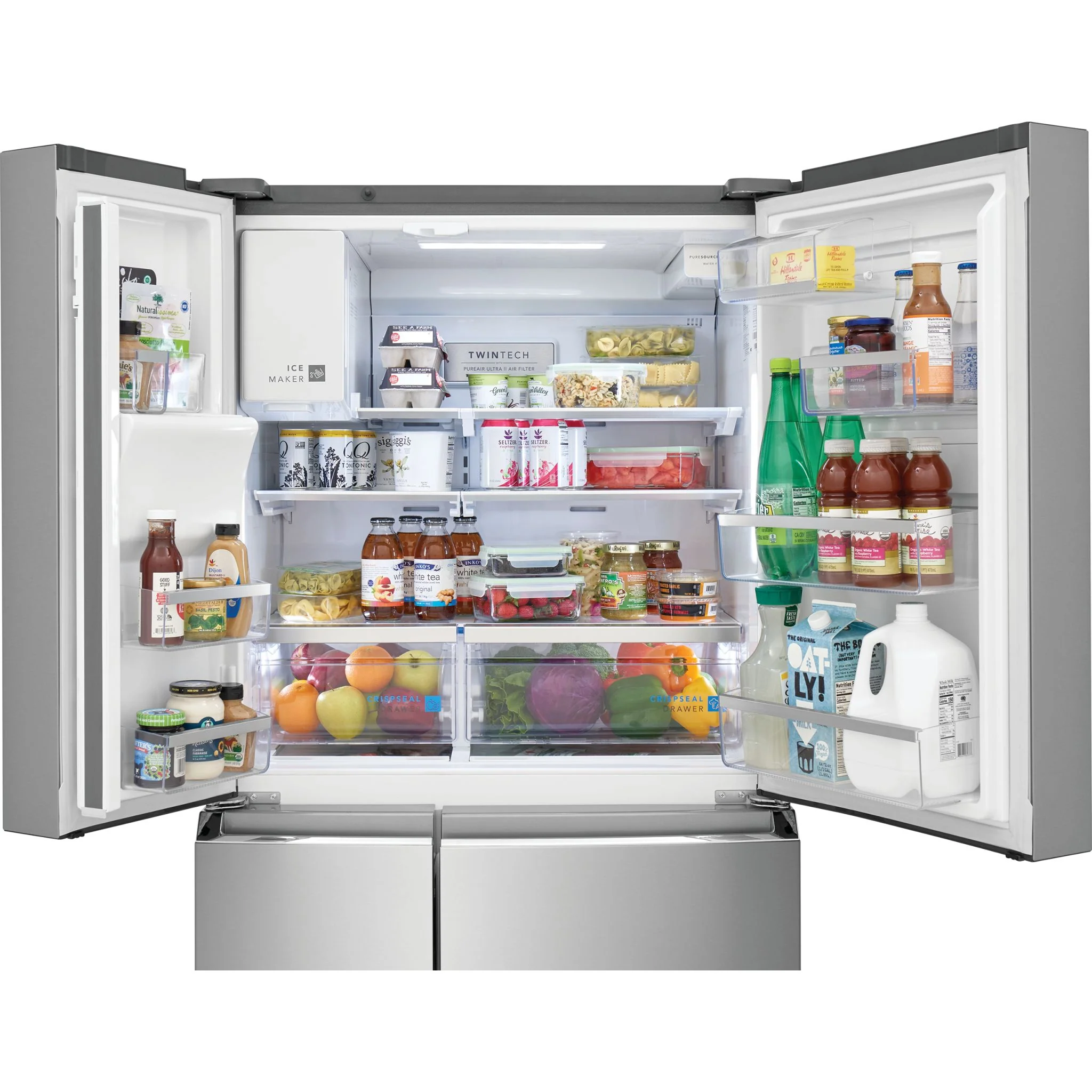 Frigidaire Gallery 22 Cu. Ft. Counter-Depth 4-Door Refrigerator - Stainless Steel ( GRQC2255BF ) - Image 17