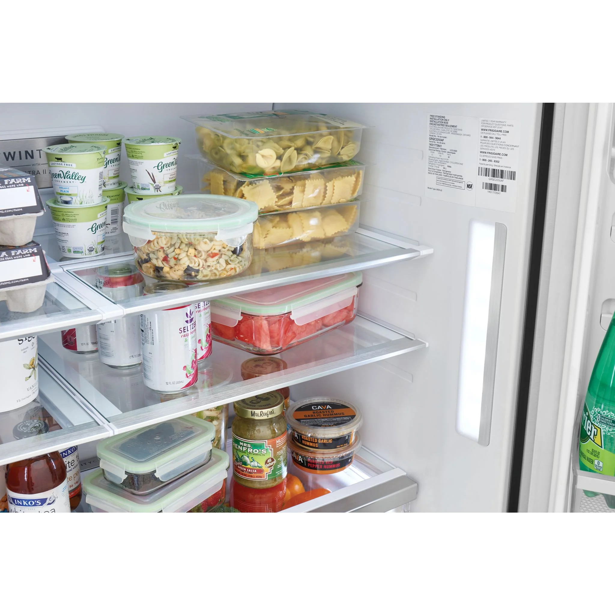 Frigidaire Gallery 22 Cu. Ft. Counter-Depth 4-Door Refrigerator - Stainless Steel ( GRQC2255BF ) - Image 19