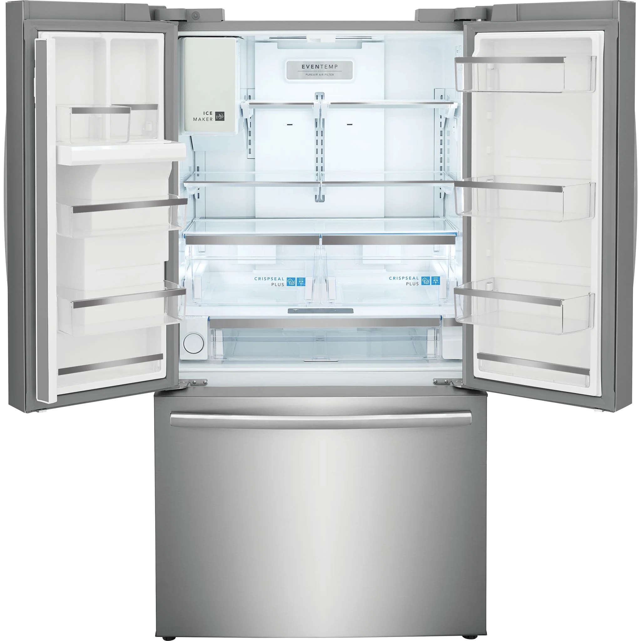 Frigidaire Gallery 23 Cu. Ft. Counter-Depth French Door Refrigerator - Stainless Steel ( GRFC2353AF ) - Image 6