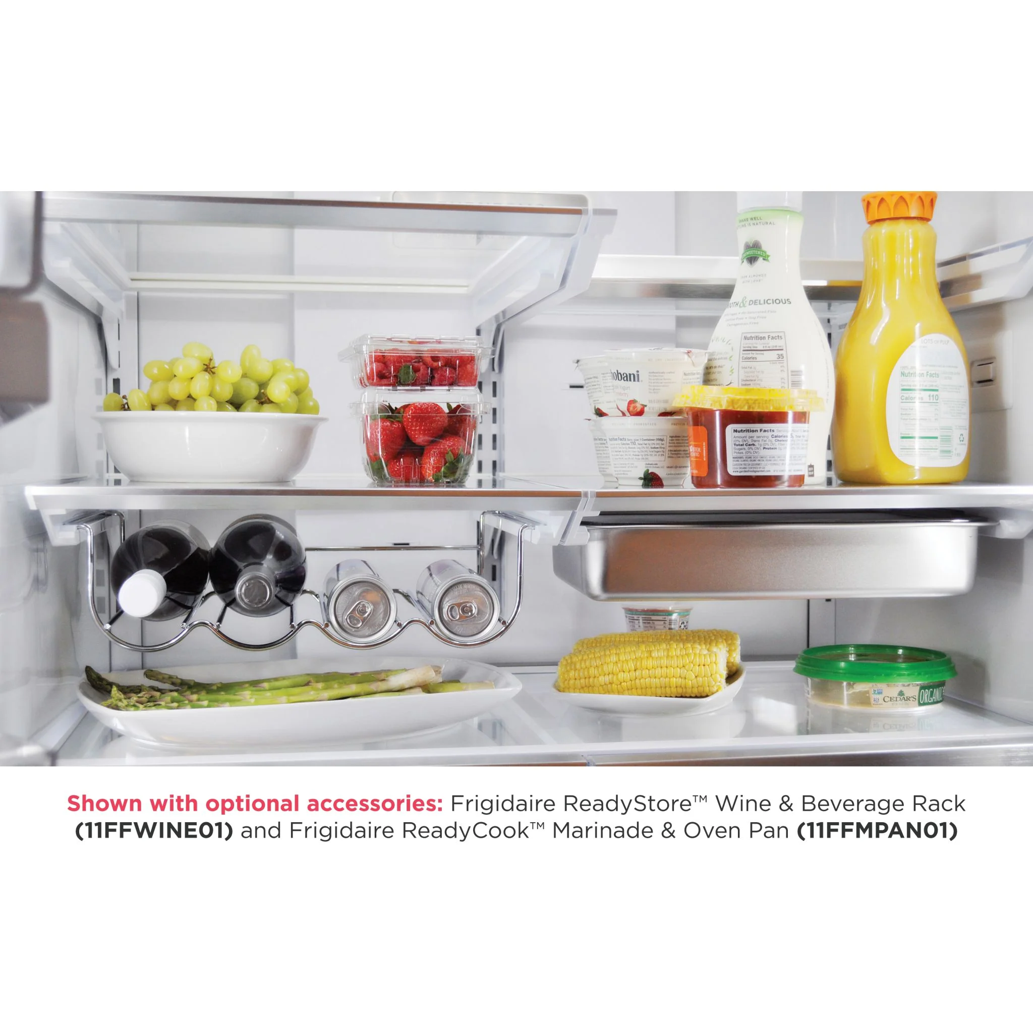 Frigidaire Gallery 23 Cu. Ft. Counter-Depth French Door Refrigerator - Stainless Steel ( GRFG2353AF ) - Image 17