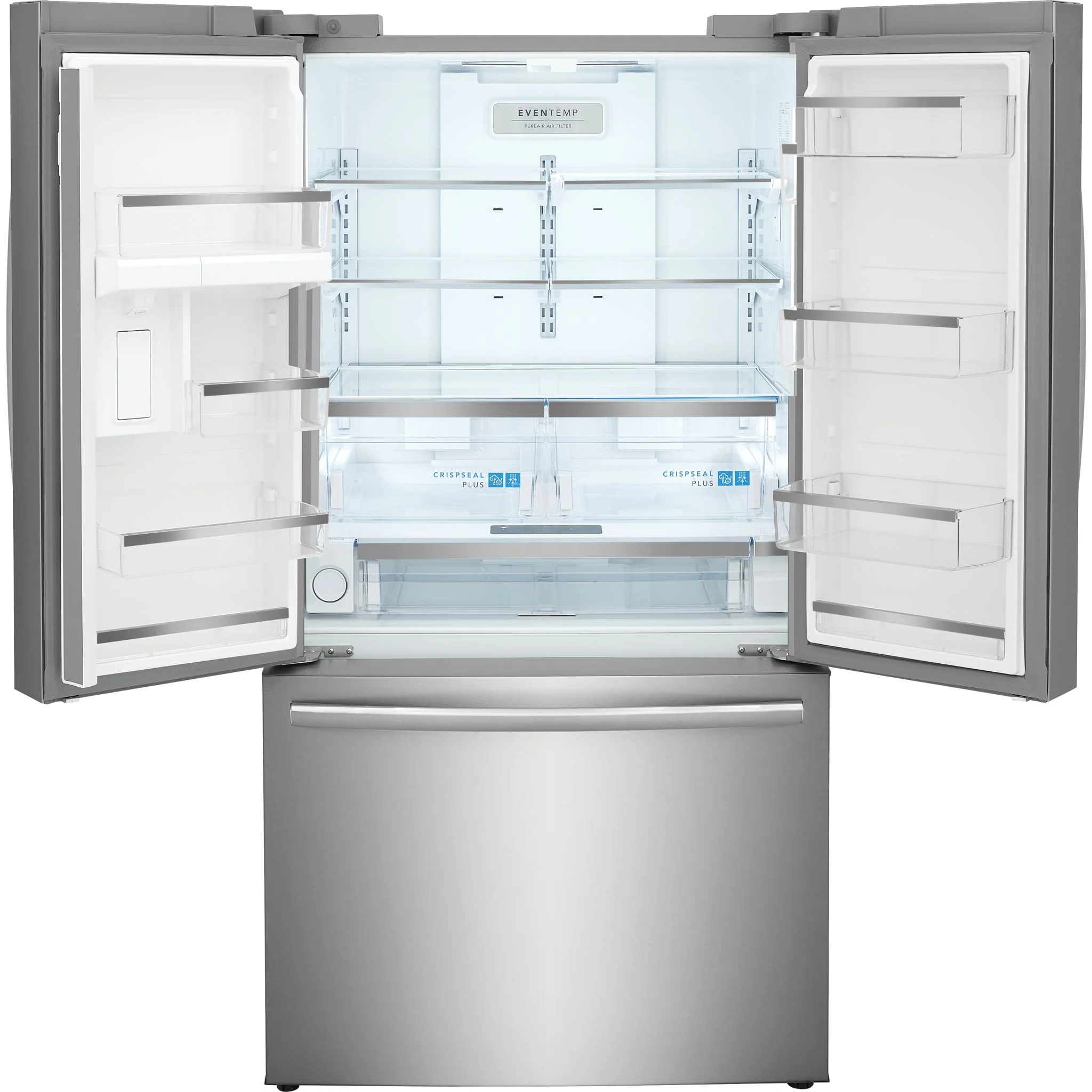 Frigidaire Gallery 23 Cu. Ft. Counter-Depth French Door Refrigerator - Stainless Steel ( GRFG2353AF ) - Image 6
