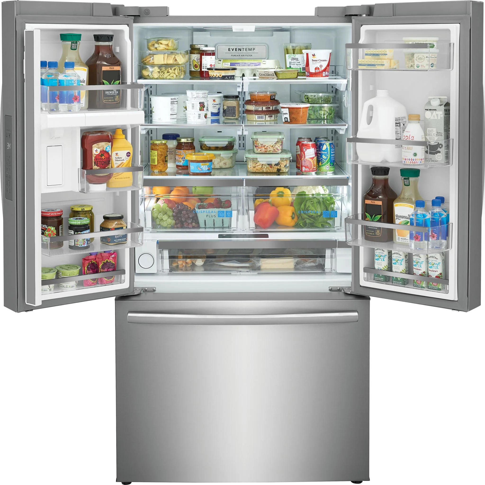 Frigidaire Gallery 23 Cu. Ft. Counter-Depth French Door Refrigerator - Stainless Steel ( GRFG2353AF ) - Image 7