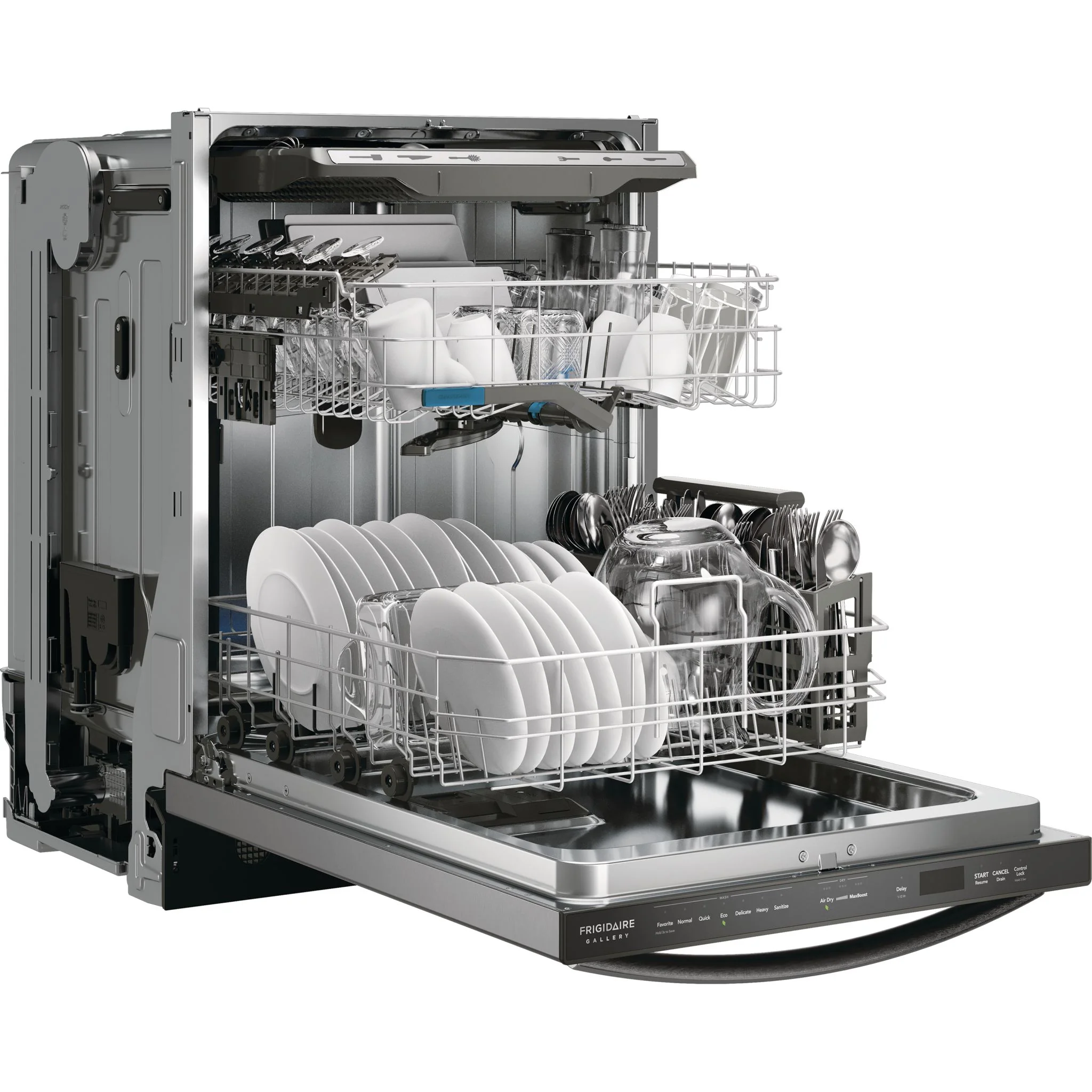 Frigidaire Gallery 24" Stainless Steel Tub Built-In Dishwasher with CleanBoost™ - Stainless Steel ( GDSH4715AF ) - Image 10
