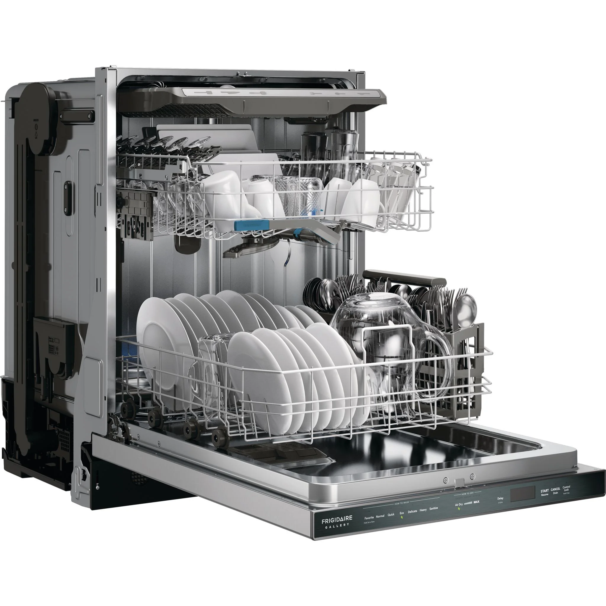 Frigidaire Gallery 24" Stainless Steel Tub Built-In Dishwasher with CleanBoost™ - Stainless Steel ( GDSP4715AF ) - Image 10