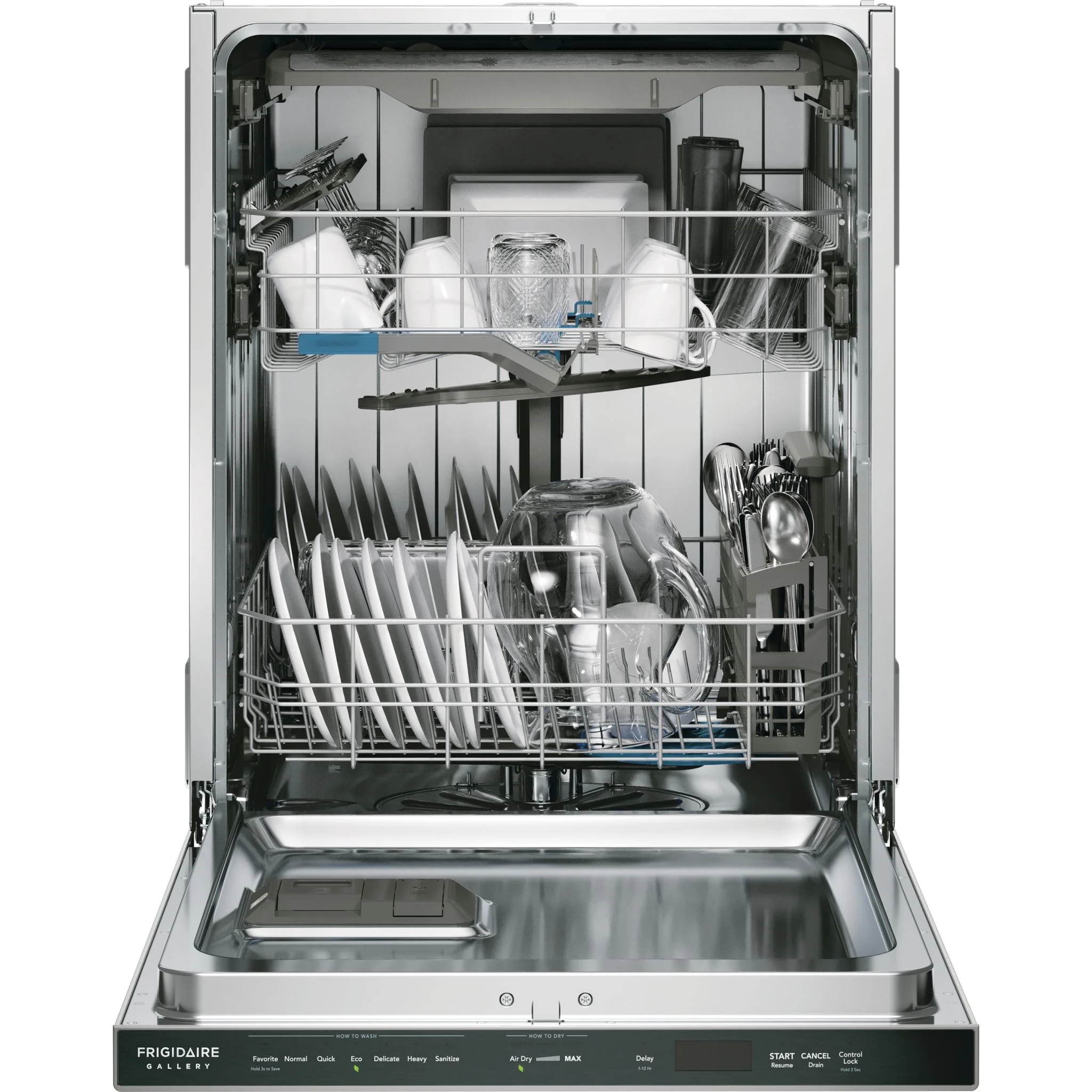 Frigidaire Gallery 24" Stainless Steel Tub Built-In Dishwasher with CleanBoost™ - Stainless Steel ( GDSP4715AF ) - Image 9