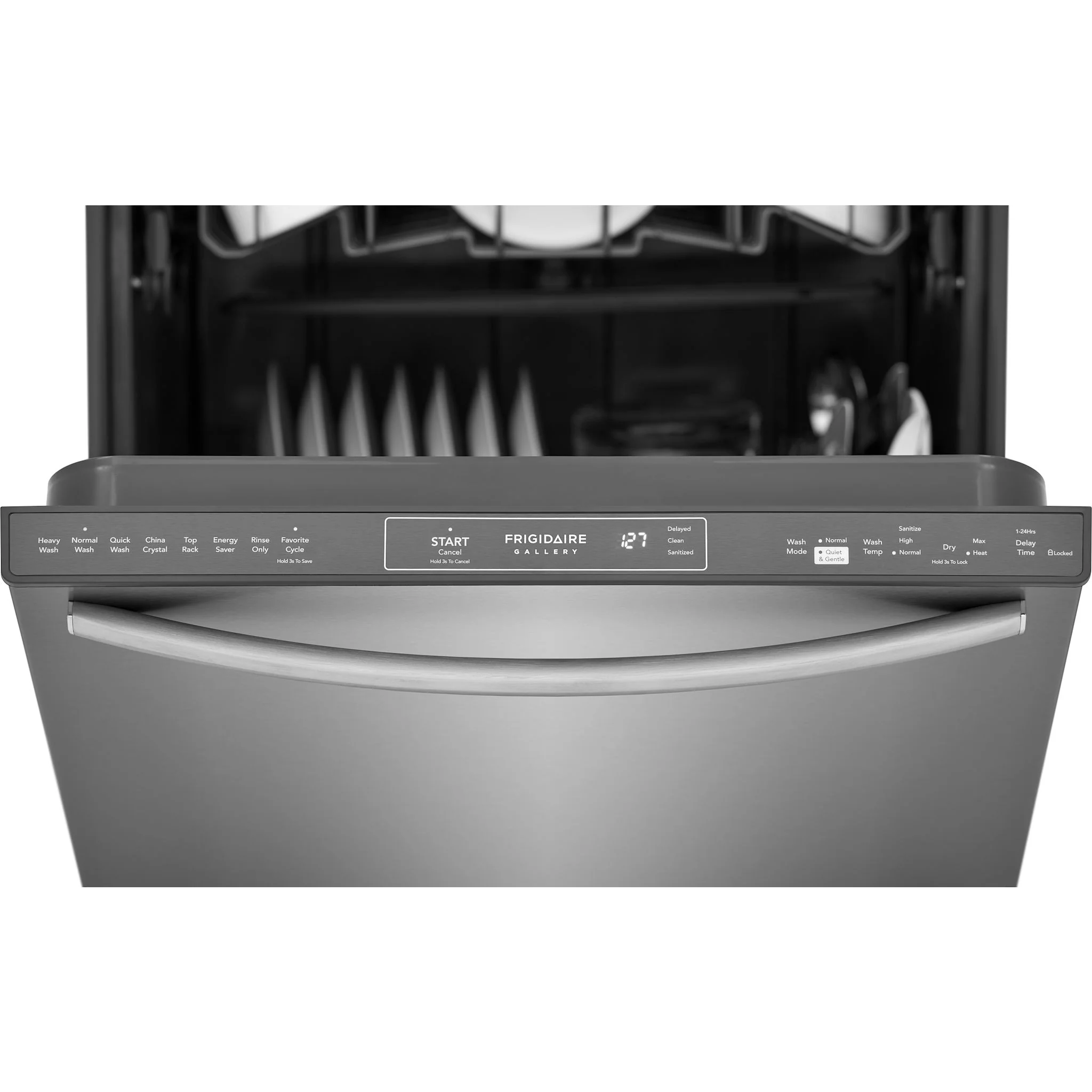 Frigidaire Gallery 24" Ultra Quiet 42 dBA Dishwasher - Stainless Steel ( GDPH4525AF ) - Image 4