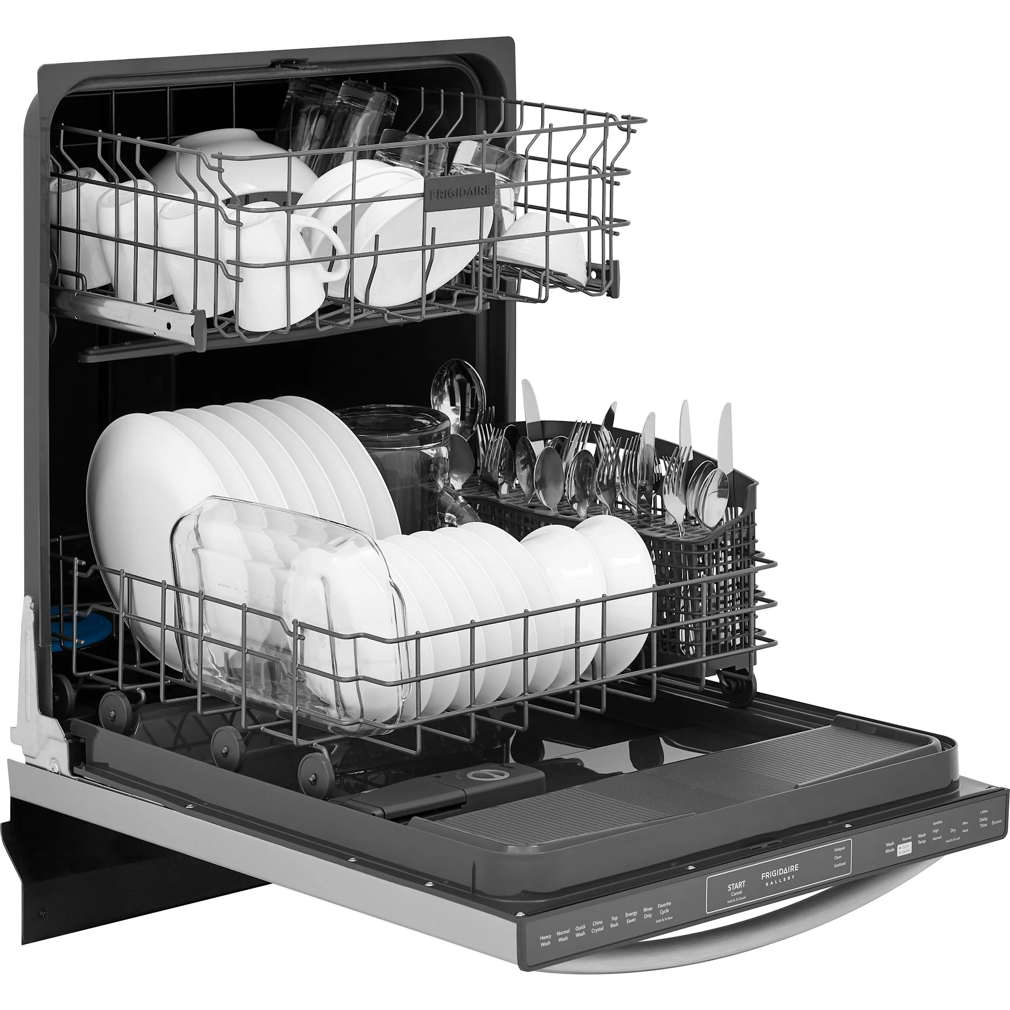 Frigidaire Gallery 24" Ultra Quiet 42 dBA Dishwasher - Stainless Steel ( GDPH4525AF ) - Image 7