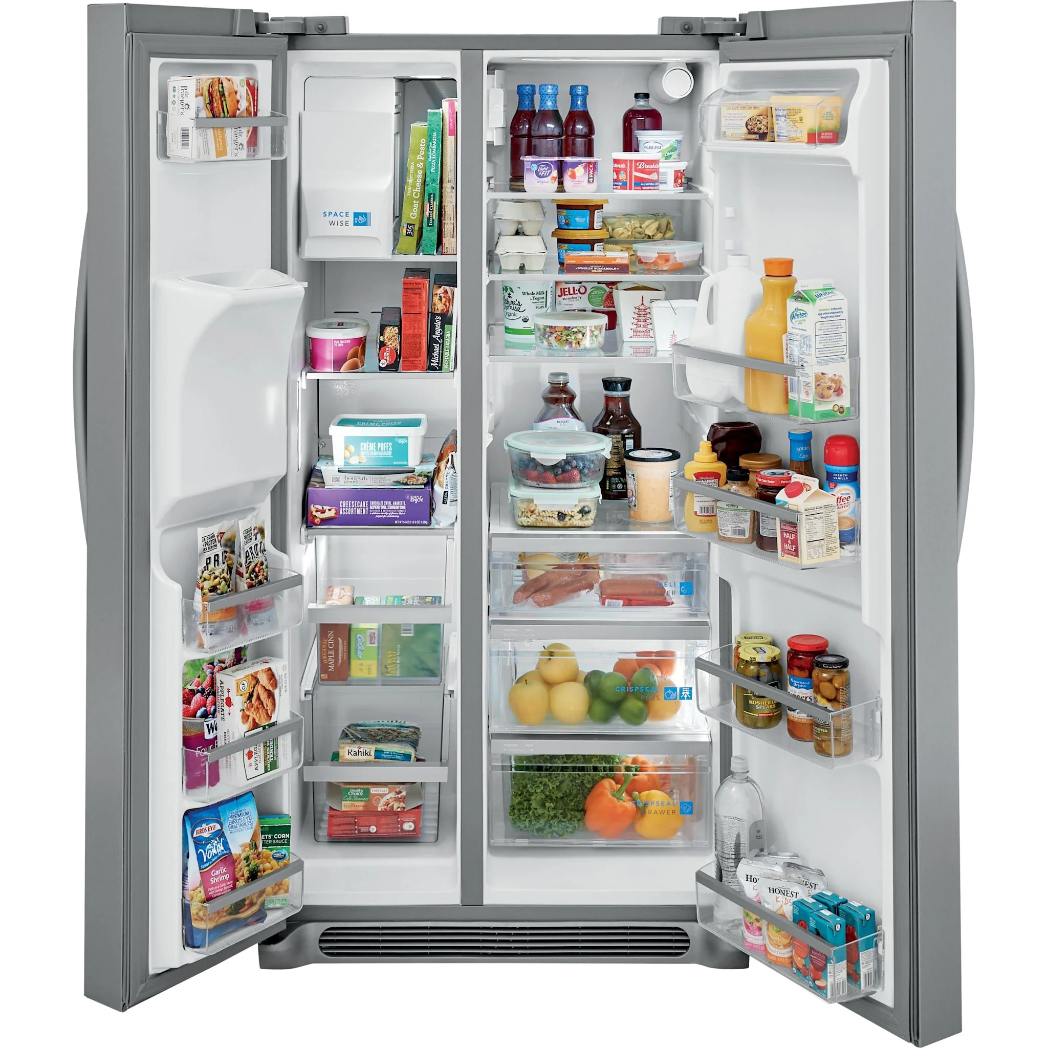 Frigidaire Gallery 26 Cu. Ft. 36" Standard Depth Side by Side Refrigerator - Stainless Steel ( GRSS2652AF ) - Image 10