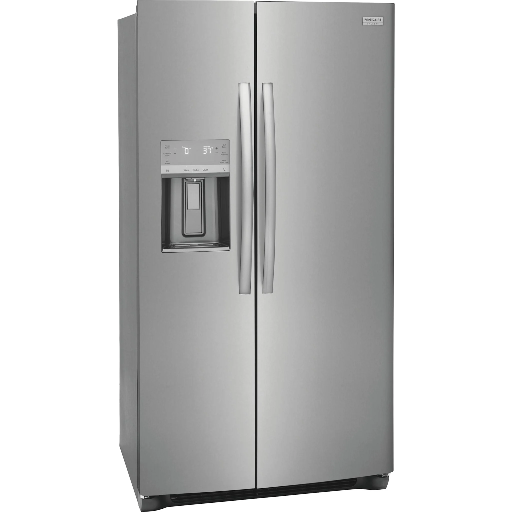 Frigidaire Gallery 26 Cu. Ft. 36" Standard Depth Side by Side Refrigerator - Stainless Steel ( GRSS2652AF ) - Image 2