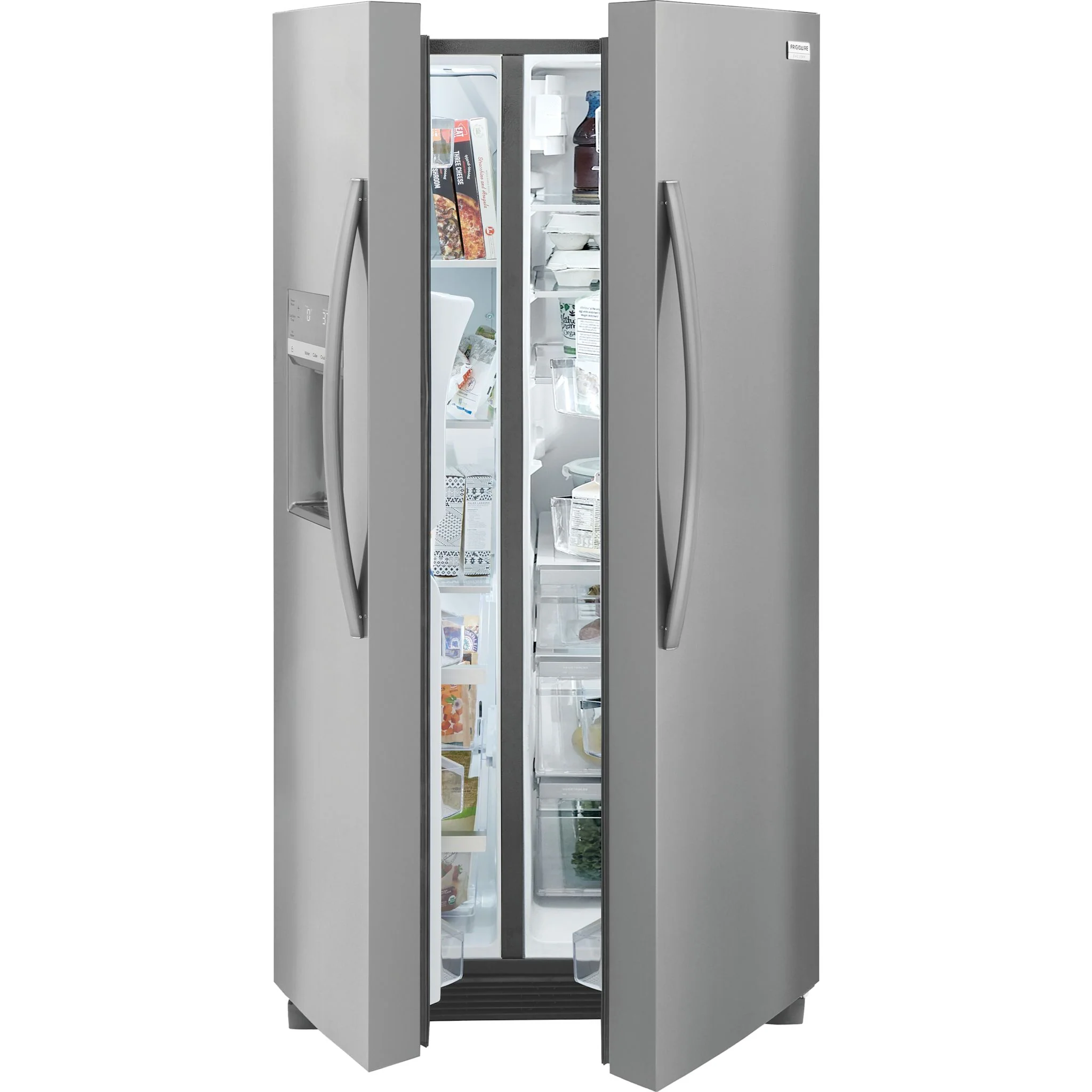 Frigidaire Gallery 26 Cu. Ft. 36" Standard Depth Side by Side Refrigerator - Stainless Steel ( GRSS2652AF ) - Image 4