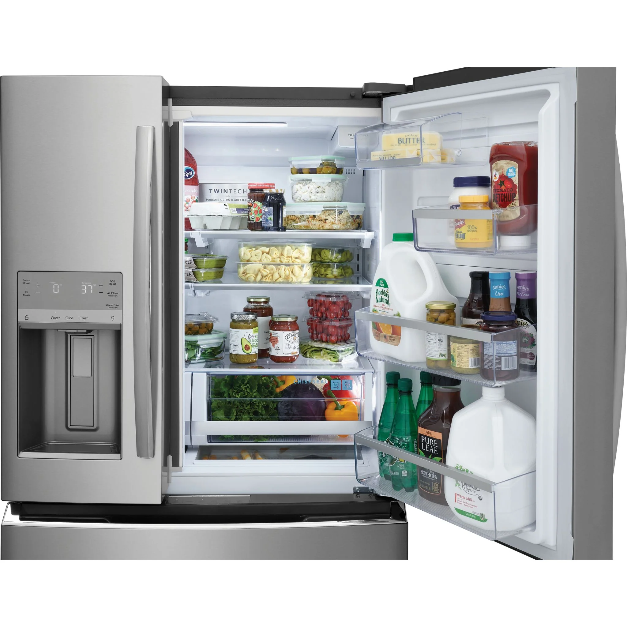 Frigidaire Gallery 26 Cu. Ft. Standard-Depth 4-Door French Door Refrigerator - Stainless Steel ( GRMS2773AF ) - Image 14