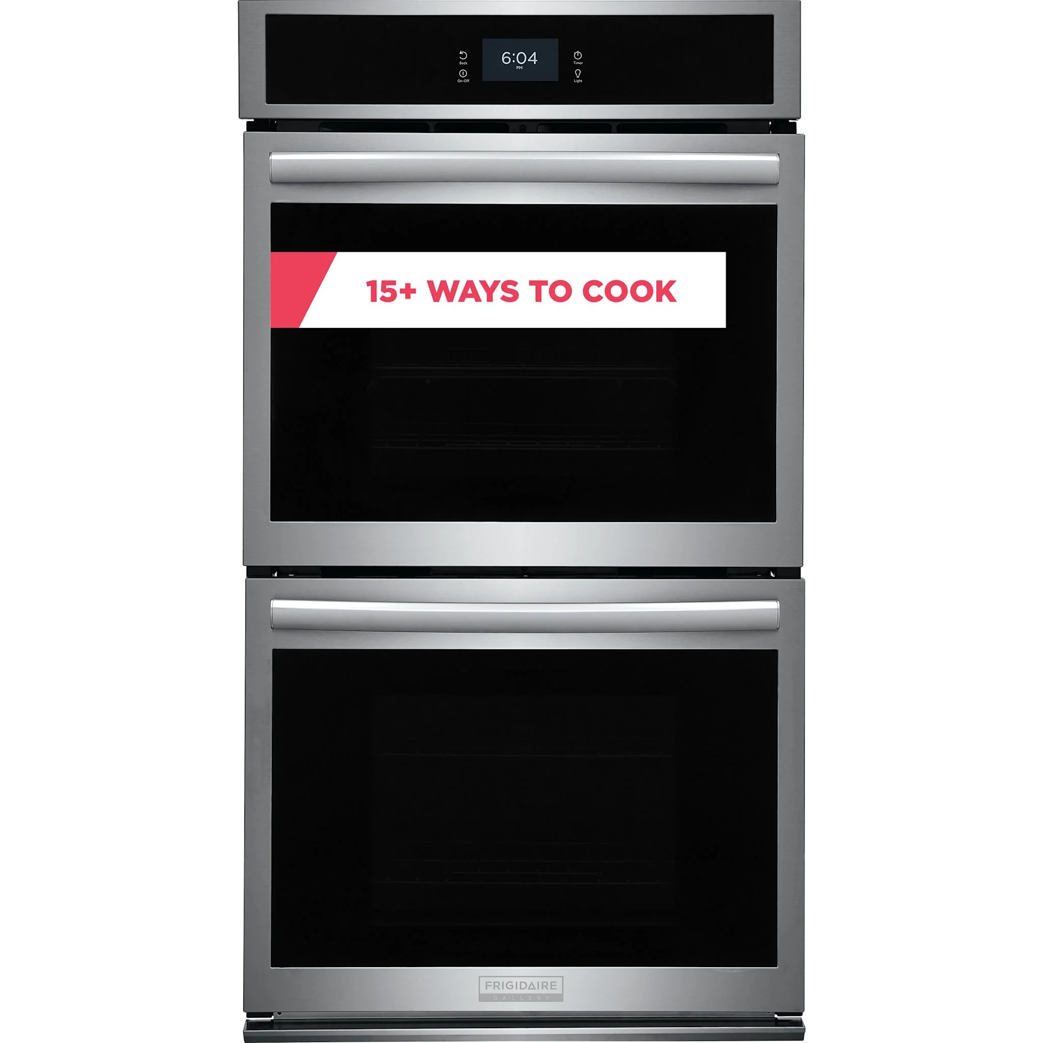 Frigidaire Gallery 27" Double Electric Wall Oven with Total Convection - Stainless Steel ( GCWD2767AF ) - Image 3