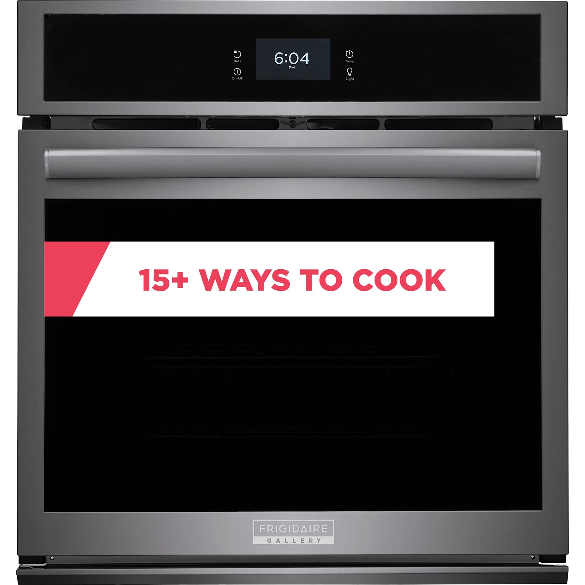 Frigidaire Gallery 27" Single Electric Wall Oven with Total Convection - Black Stainless ( GCWS2767AD ) - Image 2