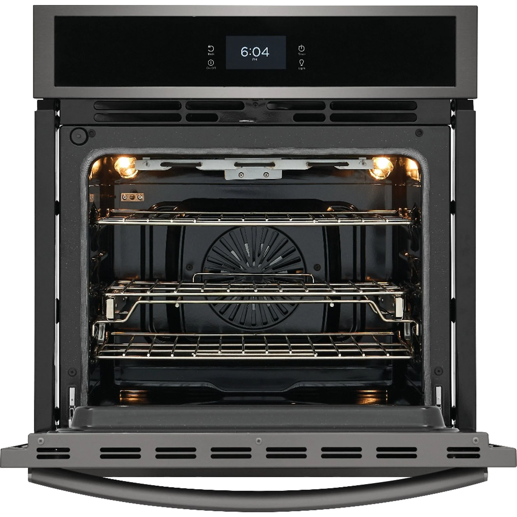 Frigidaire Gallery 27" Single Electric Wall Oven with Total Convection - Black Stainless ( GCWS2767AD ) - Image 5