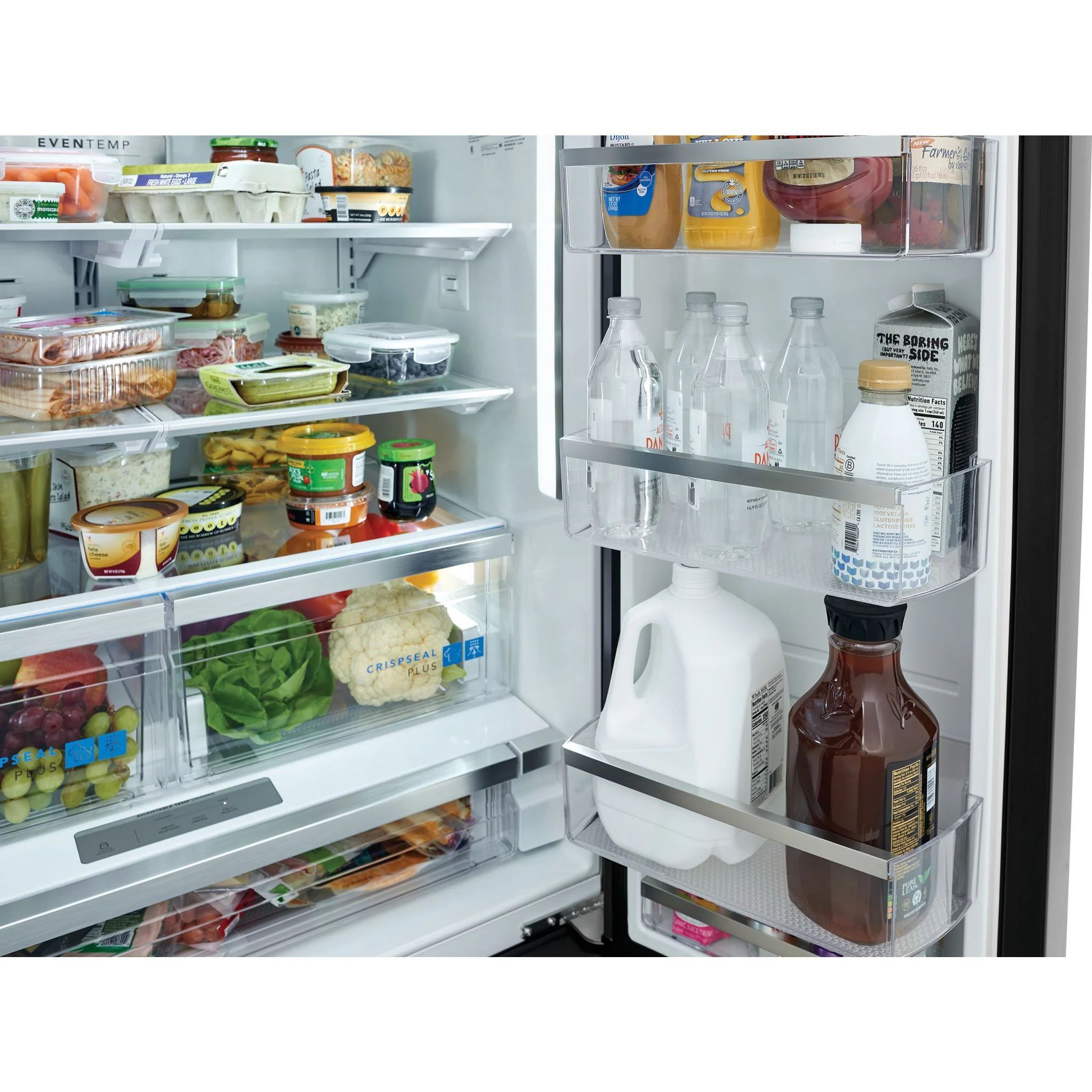 Frigidaire Gallery 28 Cu. Ft. Standard-Depth French Door Refrigerator - Black Stainless ( GRFS2853AD ) - Image 18