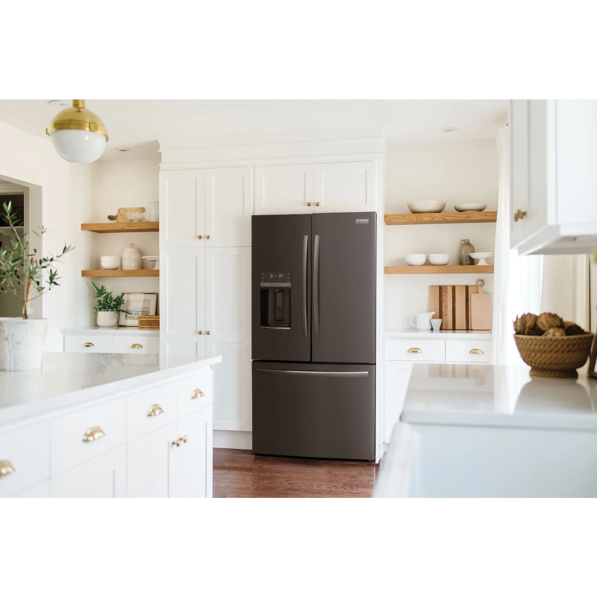Frigidaire Gallery 28 Cu. Ft. Standard-Depth French Door Refrigerator - Black Stainless ( GRFS2853AD ) - Image 20
