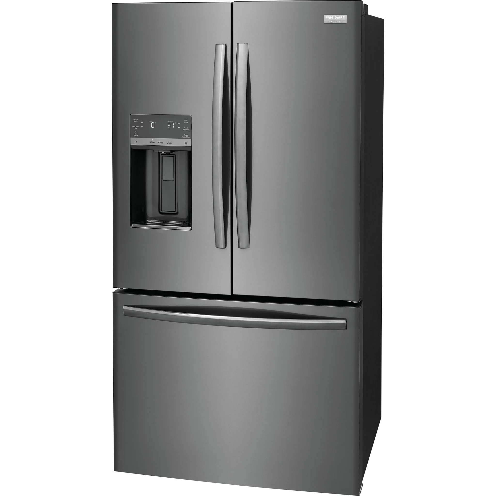 Frigidaire Gallery 28 Cu. Ft. Standard-Depth French Door Refrigerator - Black Stainless ( GRFS2853AD ) - Image 3