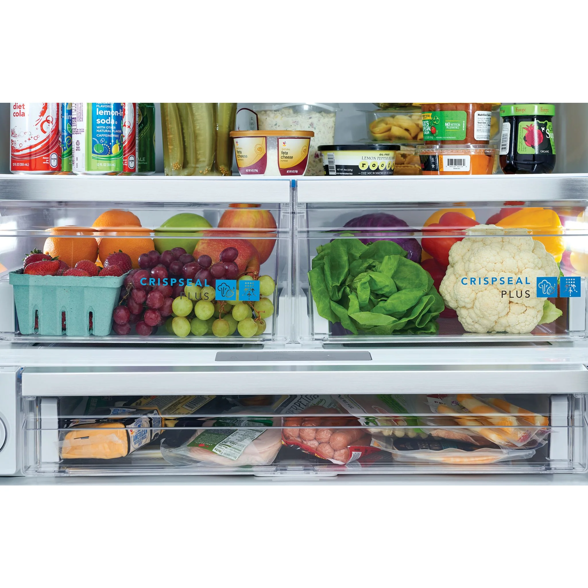 Frigidaire Gallery 28 Cu. Ft. Standard-Depth French Door Refrigerator - Stainless Steel ( GRFS2853AF ) - Image 10