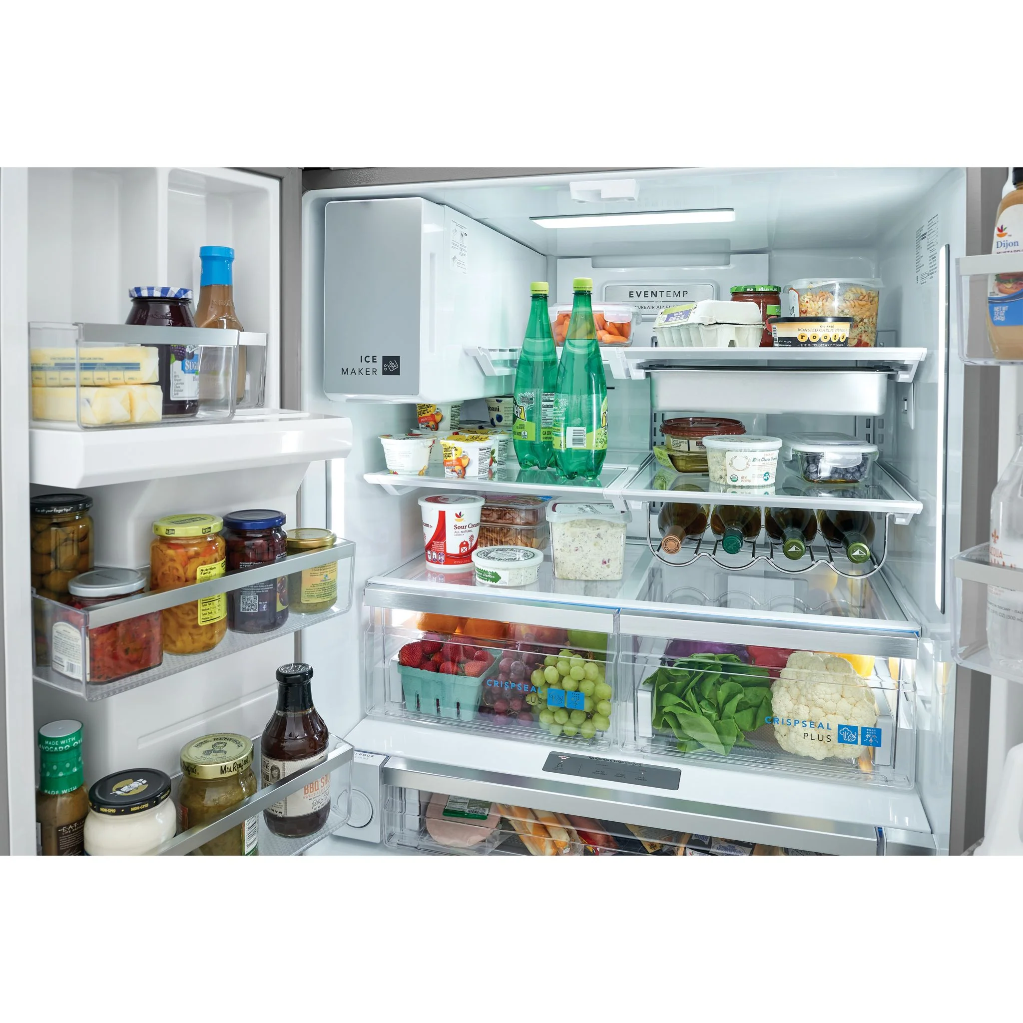 Frigidaire Gallery 28 Cu. Ft. Standard-Depth French Door Refrigerator - Stainless Steel ( GRFS2853AF ) - Image 12