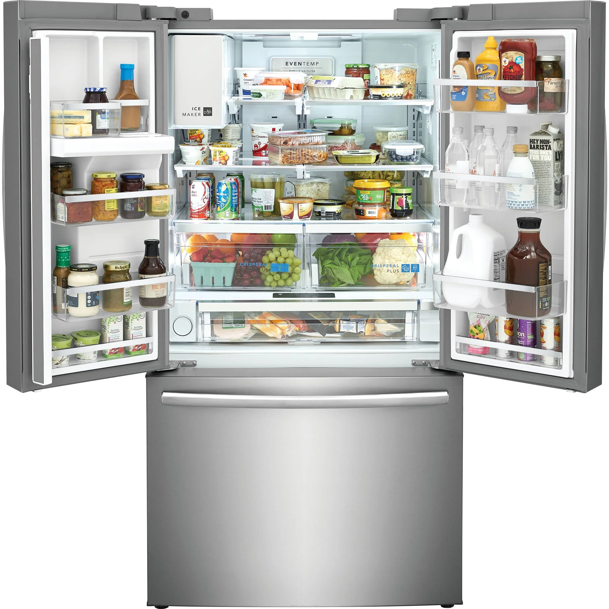Frigidaire Gallery 28 Cu. Ft. Standard-Depth French Door Refrigerator - Stainless Steel ( GRFS2853AF ) - Image 8