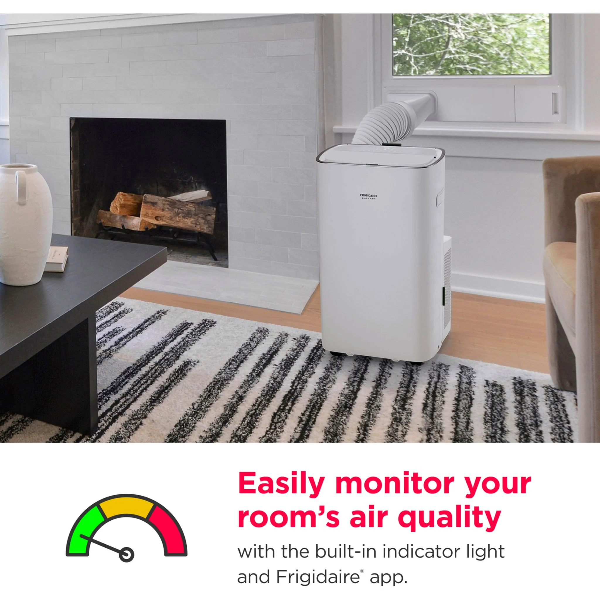 Frigidaire Gallery 3-in-1 Connected Inverter Portable Room Air Conditioner 14,000 BTU (ASHRAE) / 10,500 BTU (DOE) - White ( GHPC142AA1 ) - Image 8