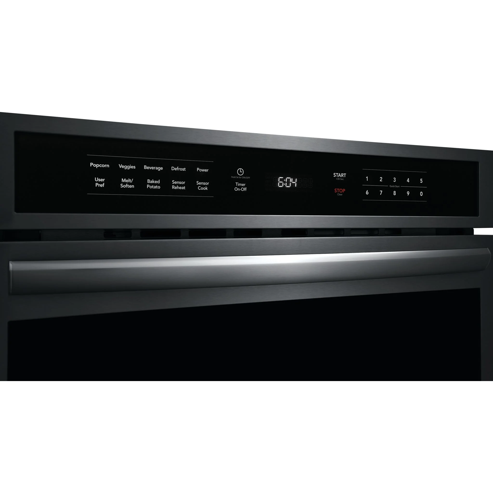 Frigidaire Gallery 30" Built-In Microwave Oven with Drop-Down Door - Black Stainless ( GMBD3068AD ) - Image 5