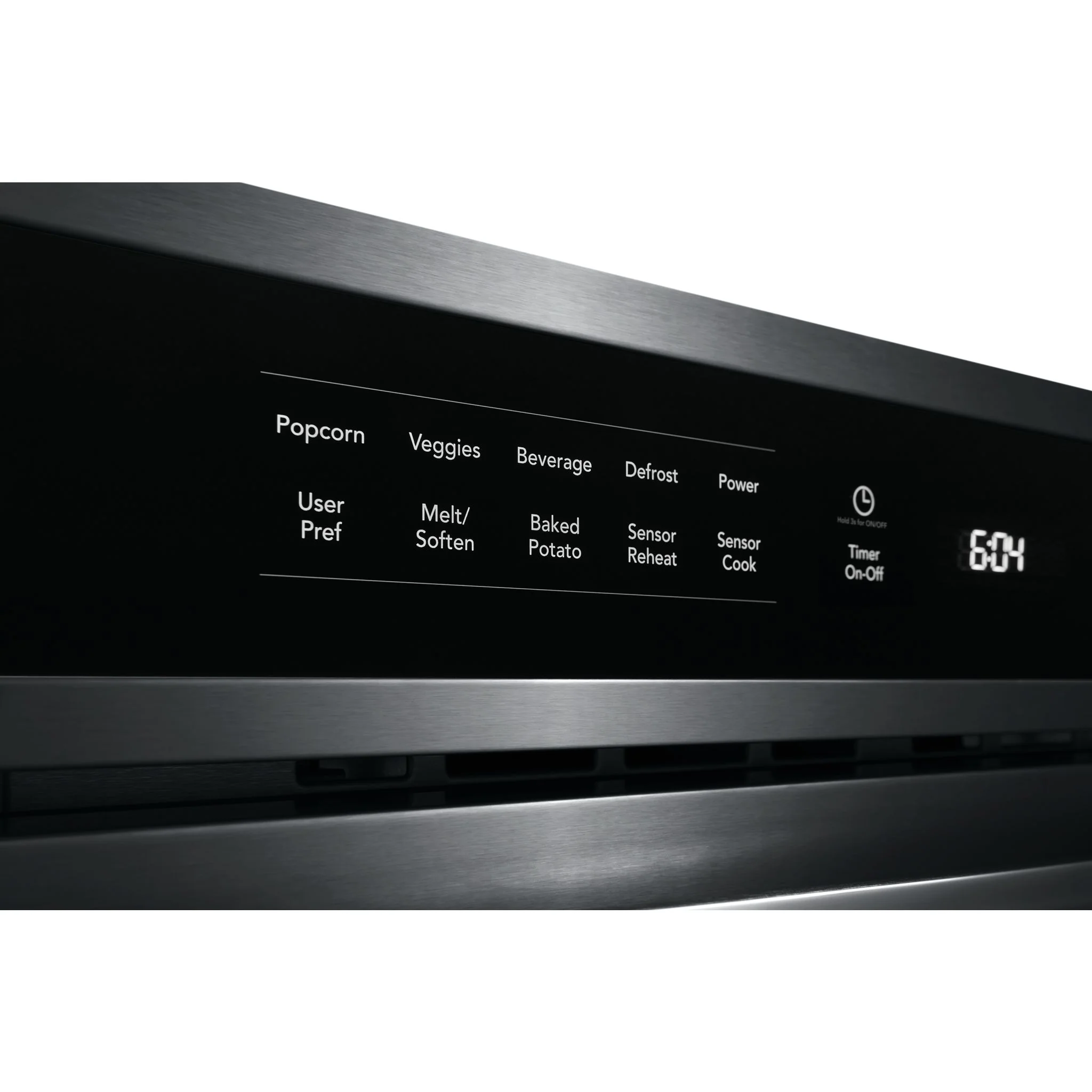 Frigidaire Gallery 30" Built-In Microwave Oven with Drop-Down Door - Black Stainless ( GMBD3068AD ) - Image 6