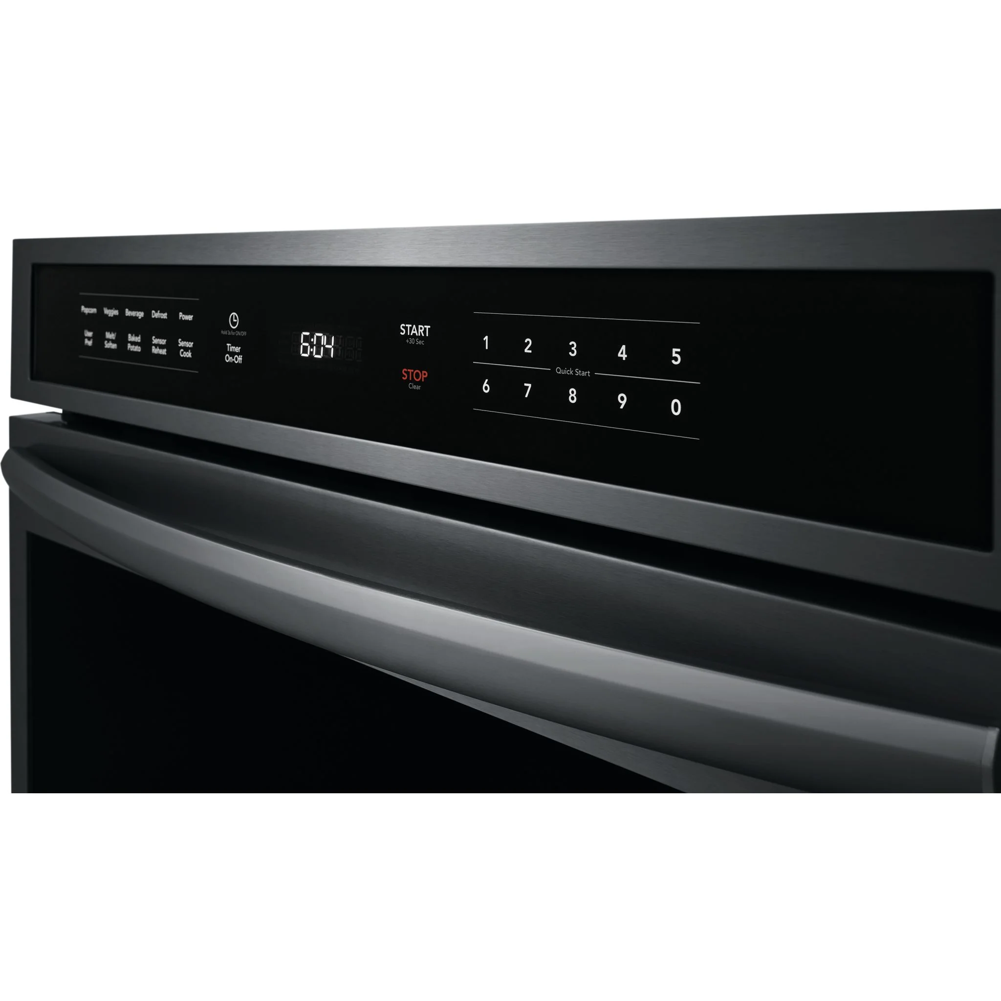Frigidaire Gallery 30" Built-In Microwave Oven with Drop-Down Door - Black Stainless ( GMBD3068AD ) - Image 7