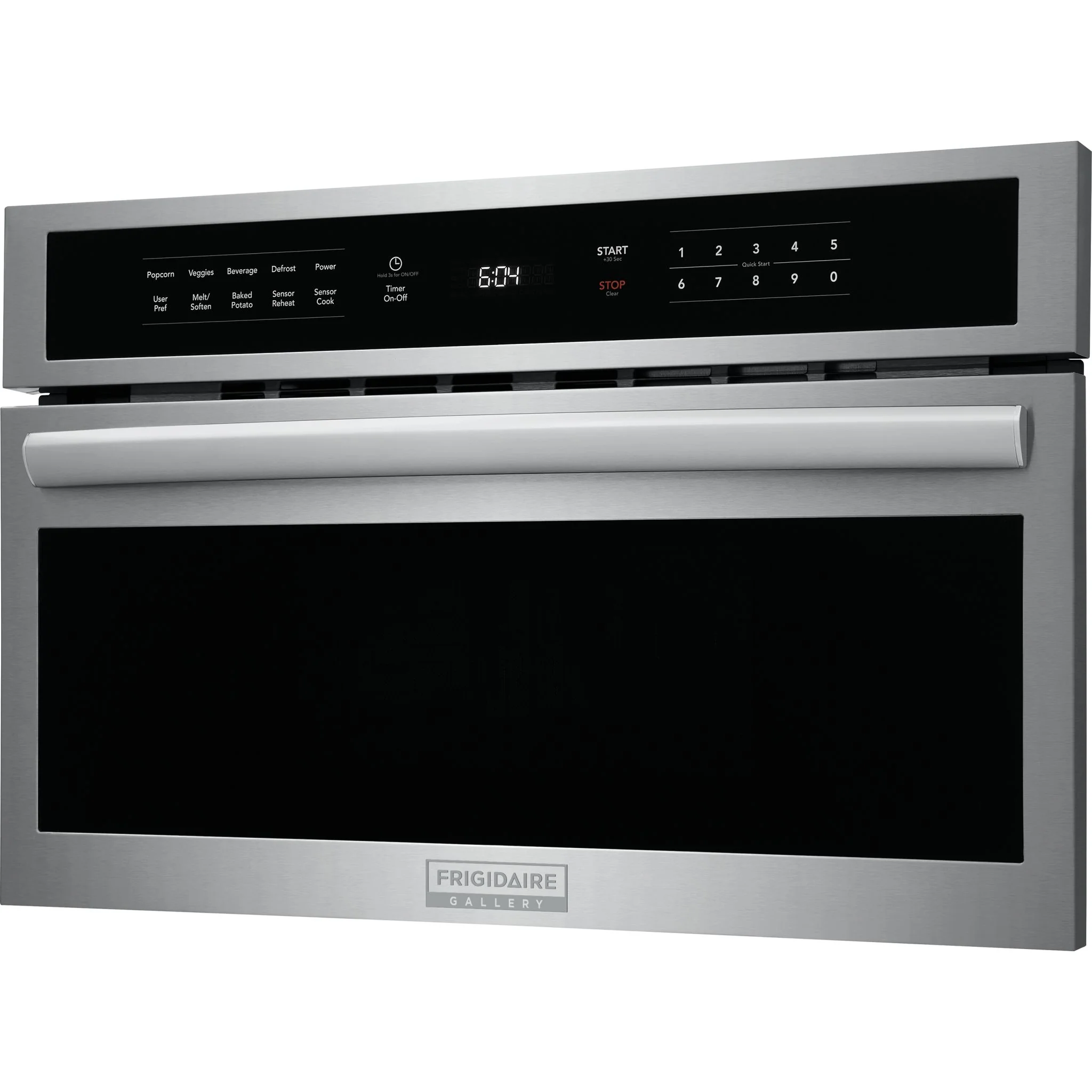 Frigidaire Gallery 30" Built-In Microwave Oven with Drop-Down Door - Stainless Steel ( GMBD3068AF ) - Image 4