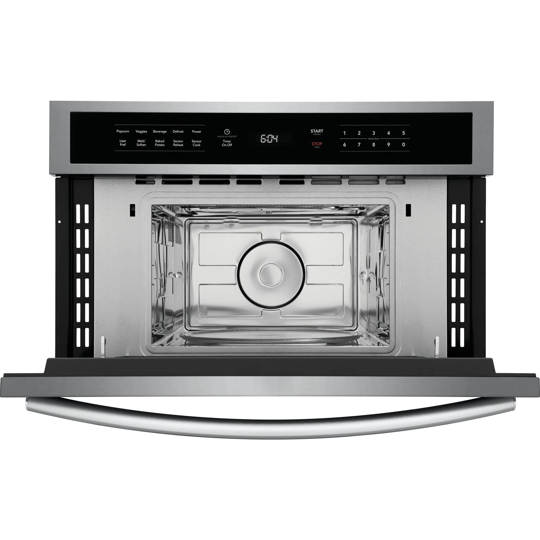 Frigidaire Gallery 30" Built-In Microwave Oven with Drop-Down Door - Stainless Steel ( GMBD3068AF ) - Image 8