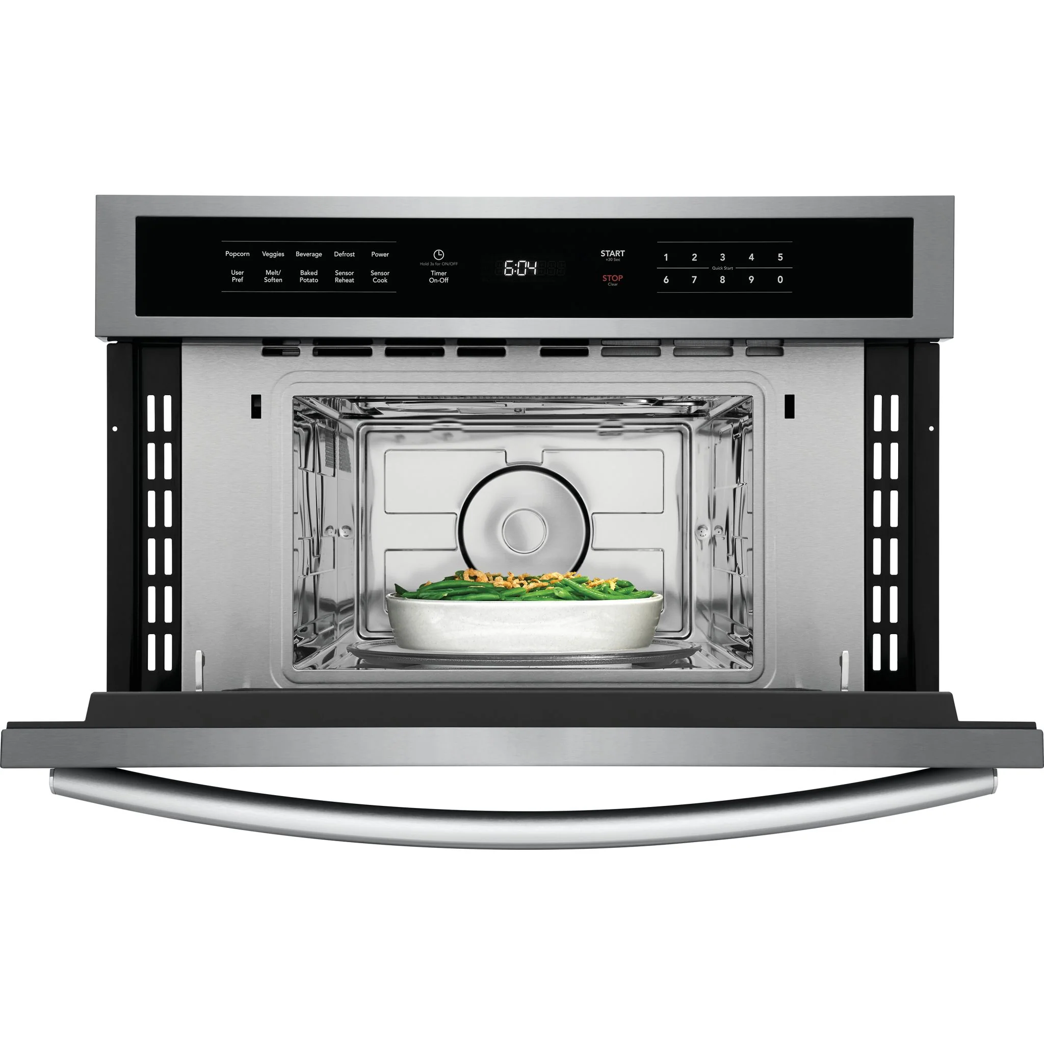 Frigidaire Gallery 30" Built-In Microwave Oven with Drop-Down Door - Stainless Steel ( GMBD3068AF ) - Image 9