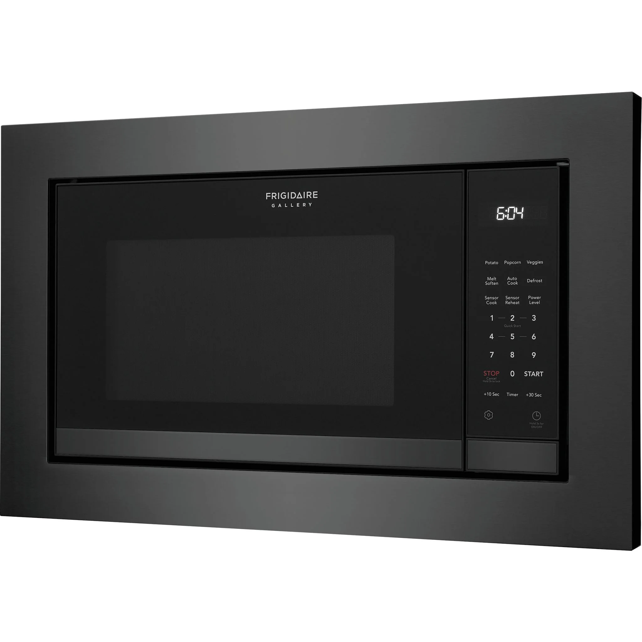 Frigidaire Gallery 30" Dark Stainless-Steel Gallery Microwave Trim Kit - Black Stainless ( GMTK3068AD ) - Image 3