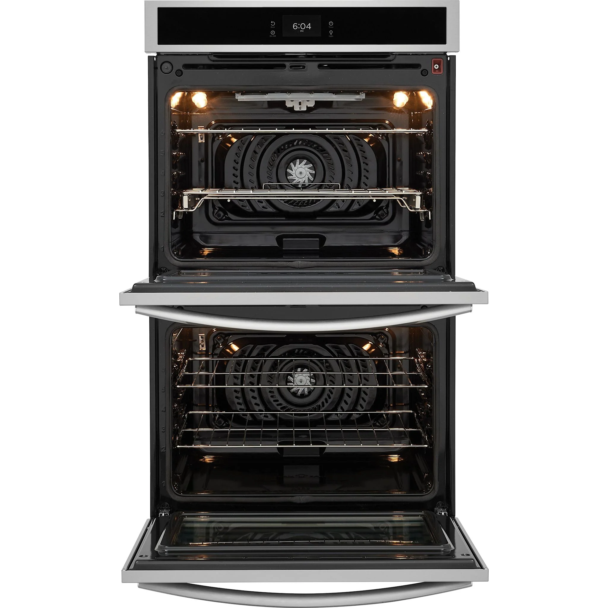 Frigidaire Gallery 30" Double Electric Wall Oven with Stone-Baked Pizza - Smudgeproof Stainless Steel (GCWD3070AF) - Image 11