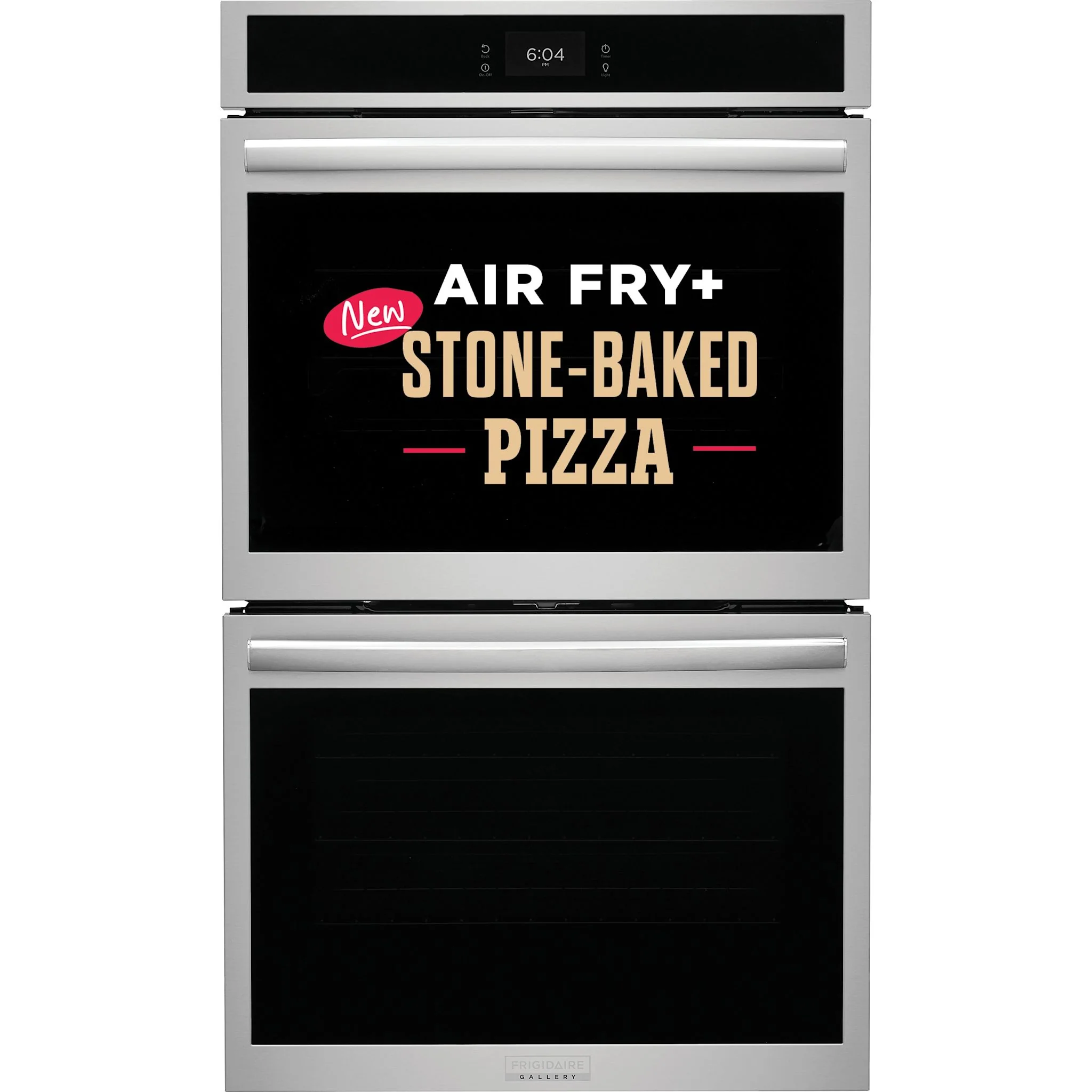 Frigidaire Gallery 30" Double Electric Wall Oven with Stone-Baked Pizza - Smudgeproof Stainless Steel (GCWD3070AF) - Image 3