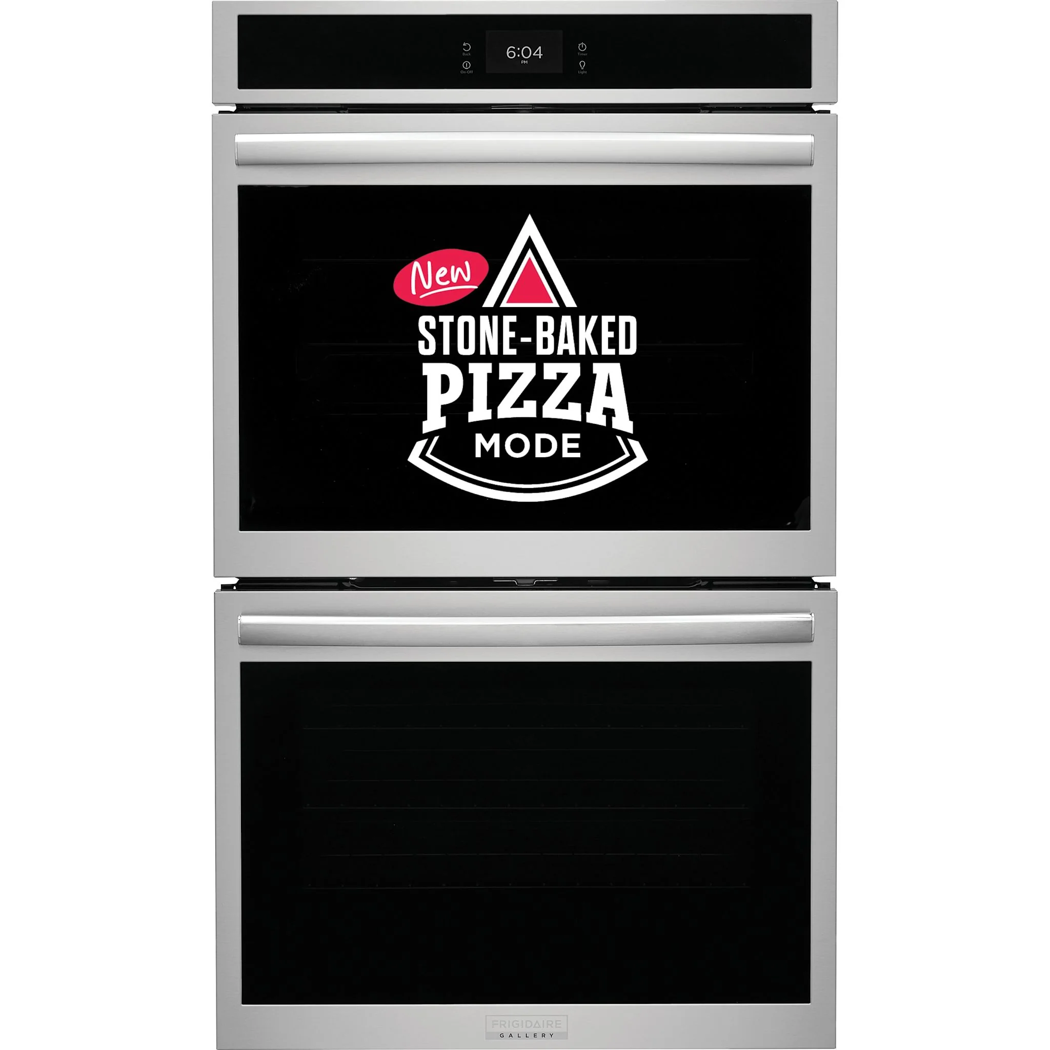 Frigidaire Gallery 30" Double Electric Wall Oven with Stone-Baked Pizza - Smudgeproof Stainless Steel (GCWD3070AF) - Image 4