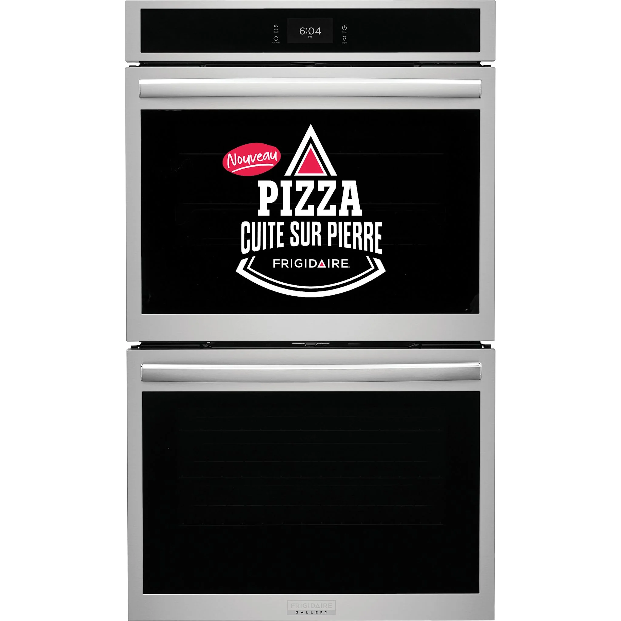 Frigidaire Gallery 30" Double Electric Wall Oven with Stone-Baked Pizza - Smudgeproof Stainless Steel (GCWD3070AF) - Image 5